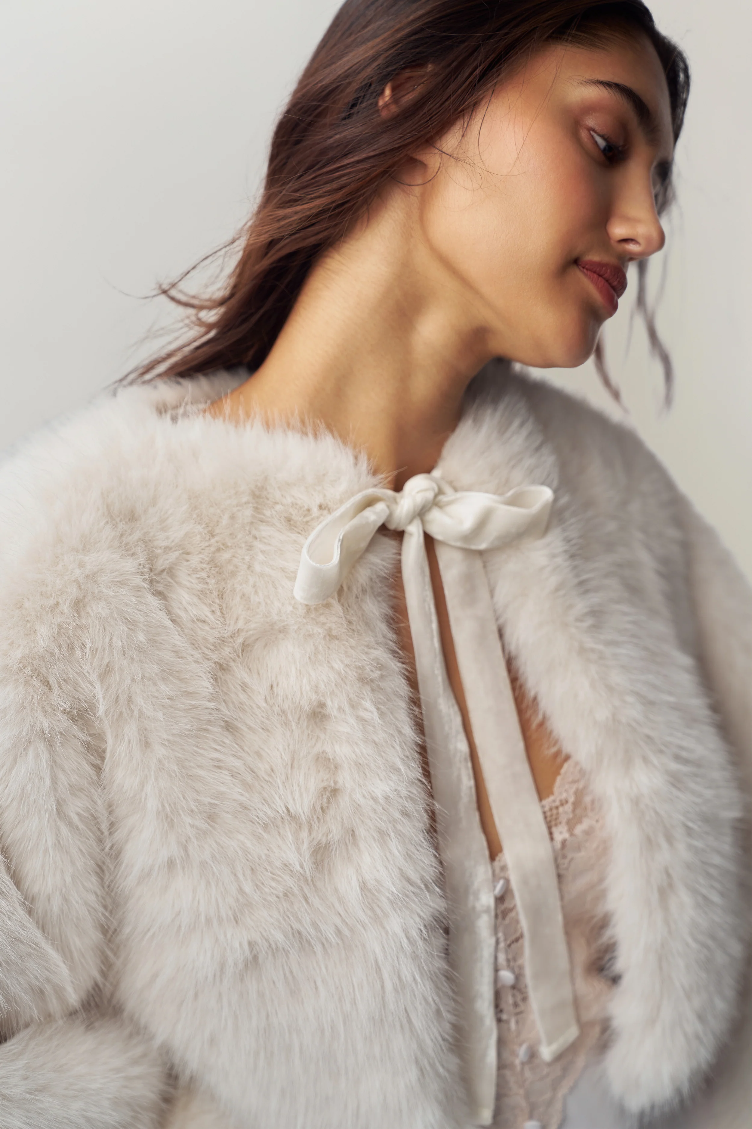 Alyana Faux Fur Jacket - Image 2