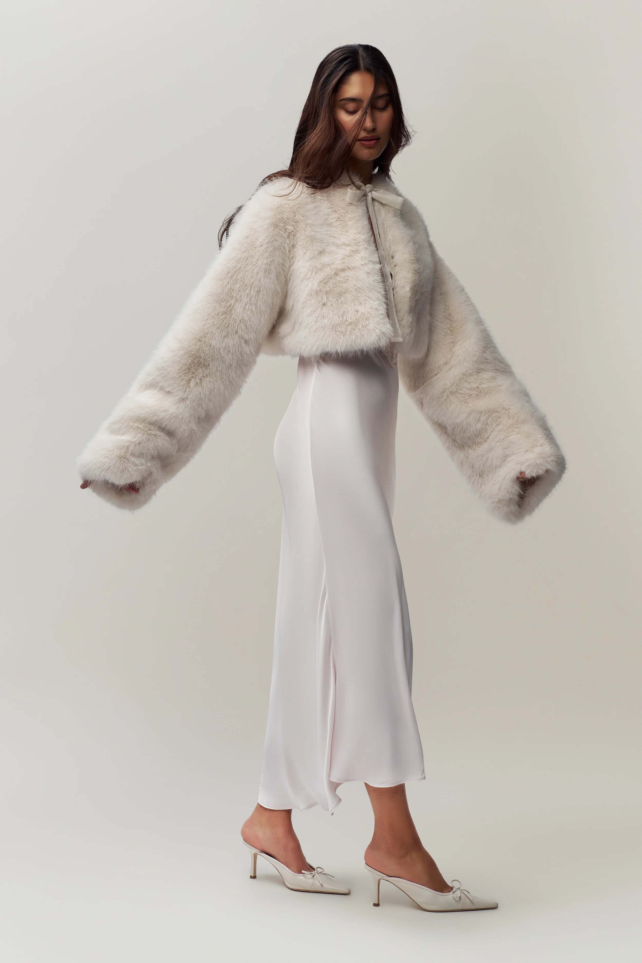 Alyana Faux Fur Jacket - Image 3