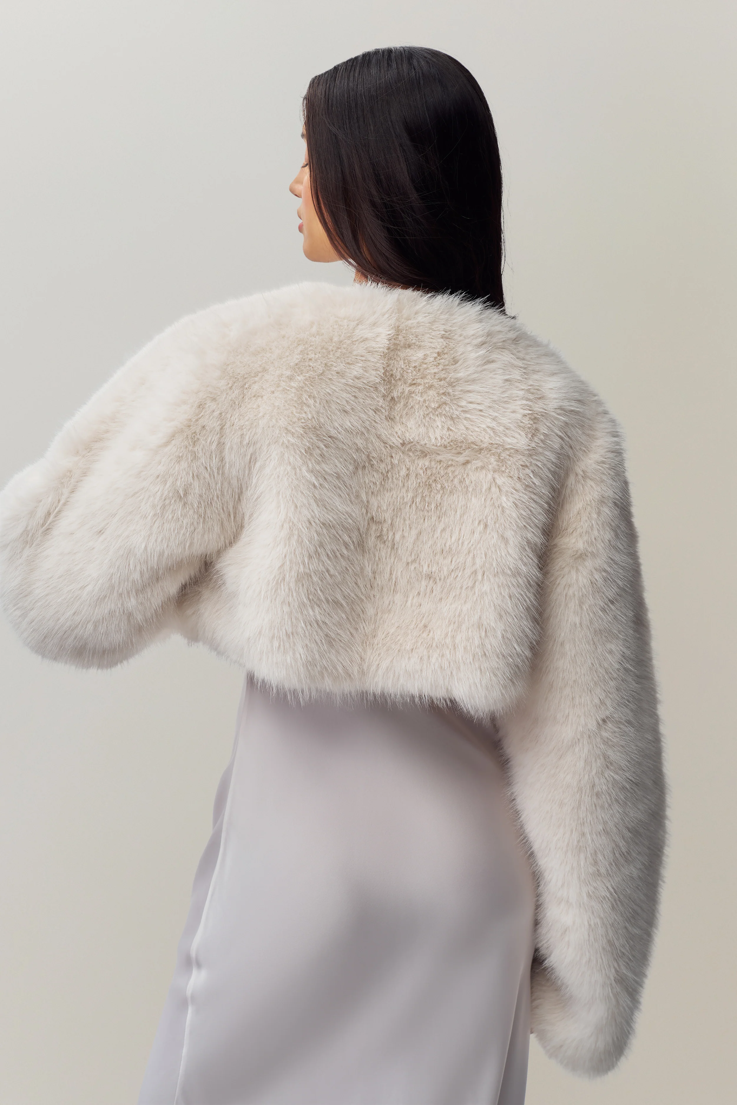 Alyana Faux Fur Jacket - Image 5