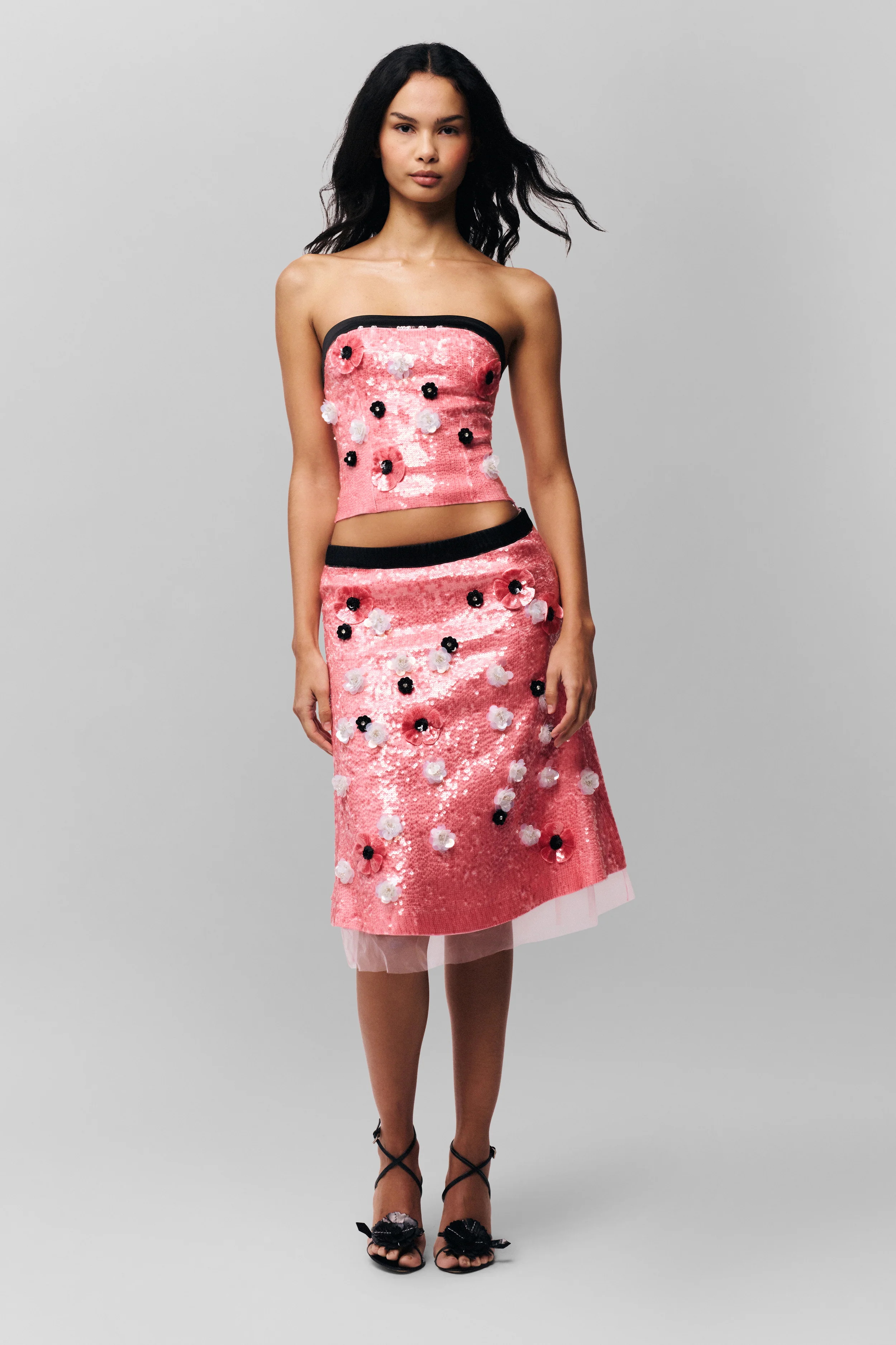 Ambroise Sequin Tube Top - Image 2
