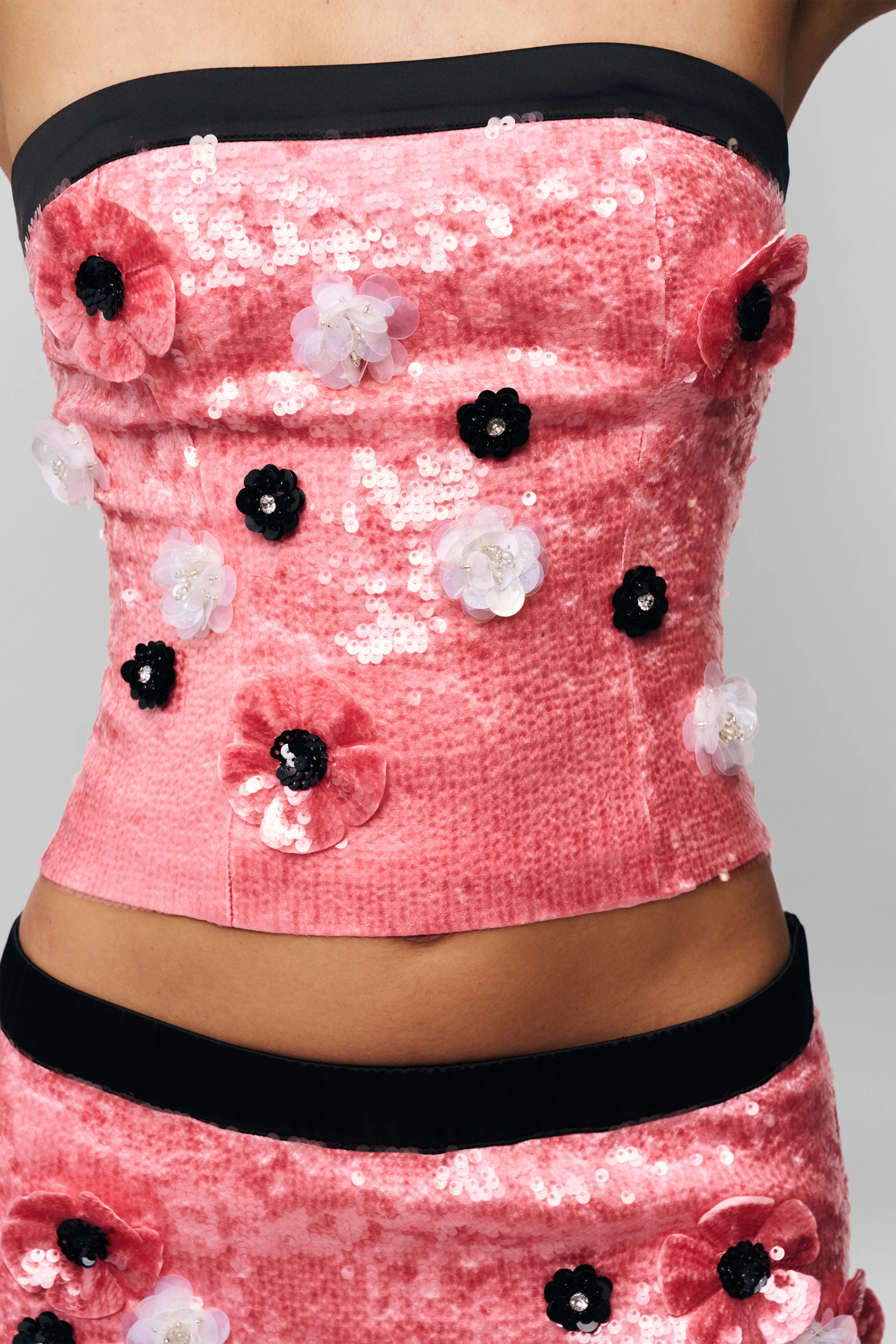 Ambroise Sequin Tube Top - Image 7