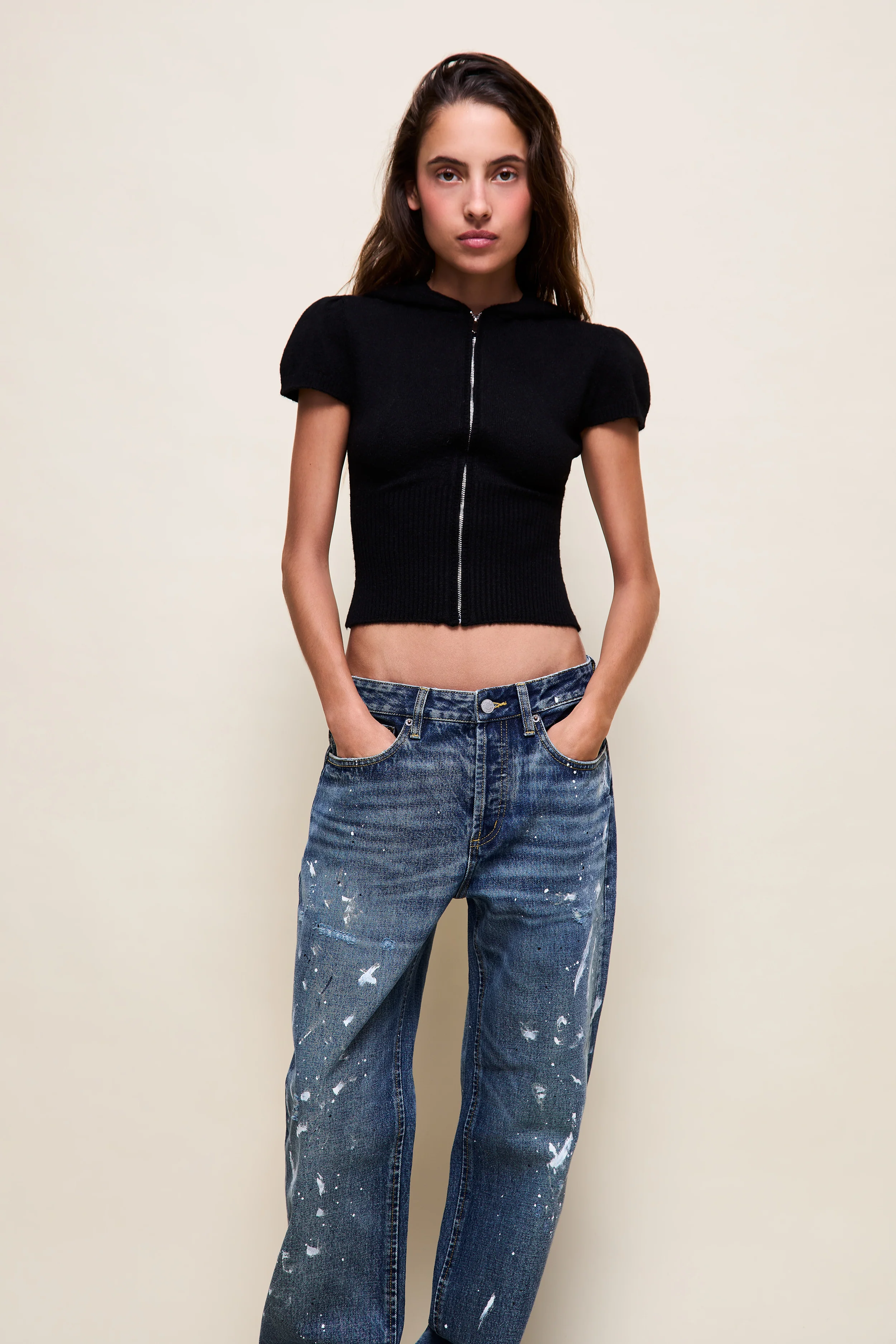 Bella Zip Up Hoodie - Image 4