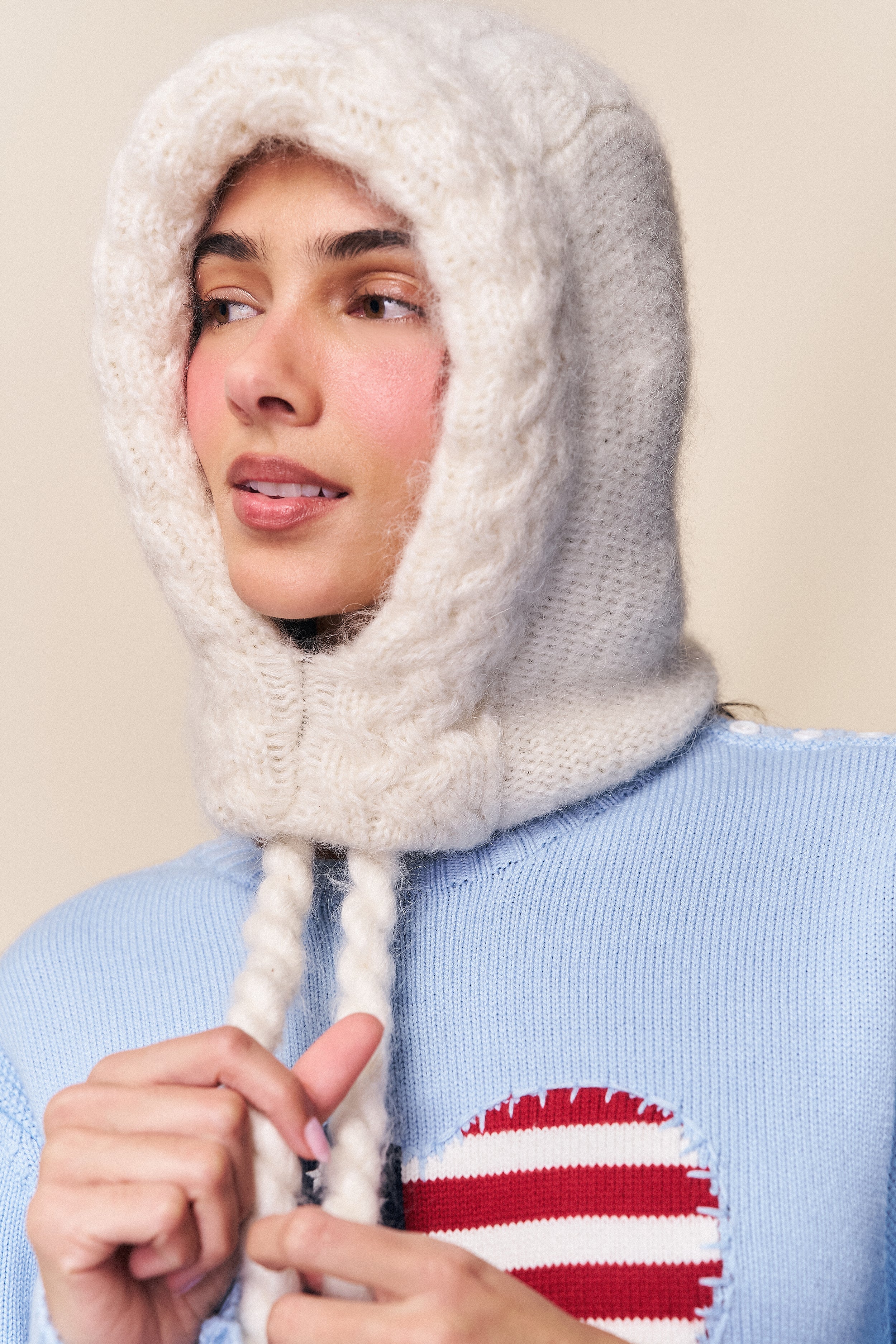 Cable Knit Hat - Image 2