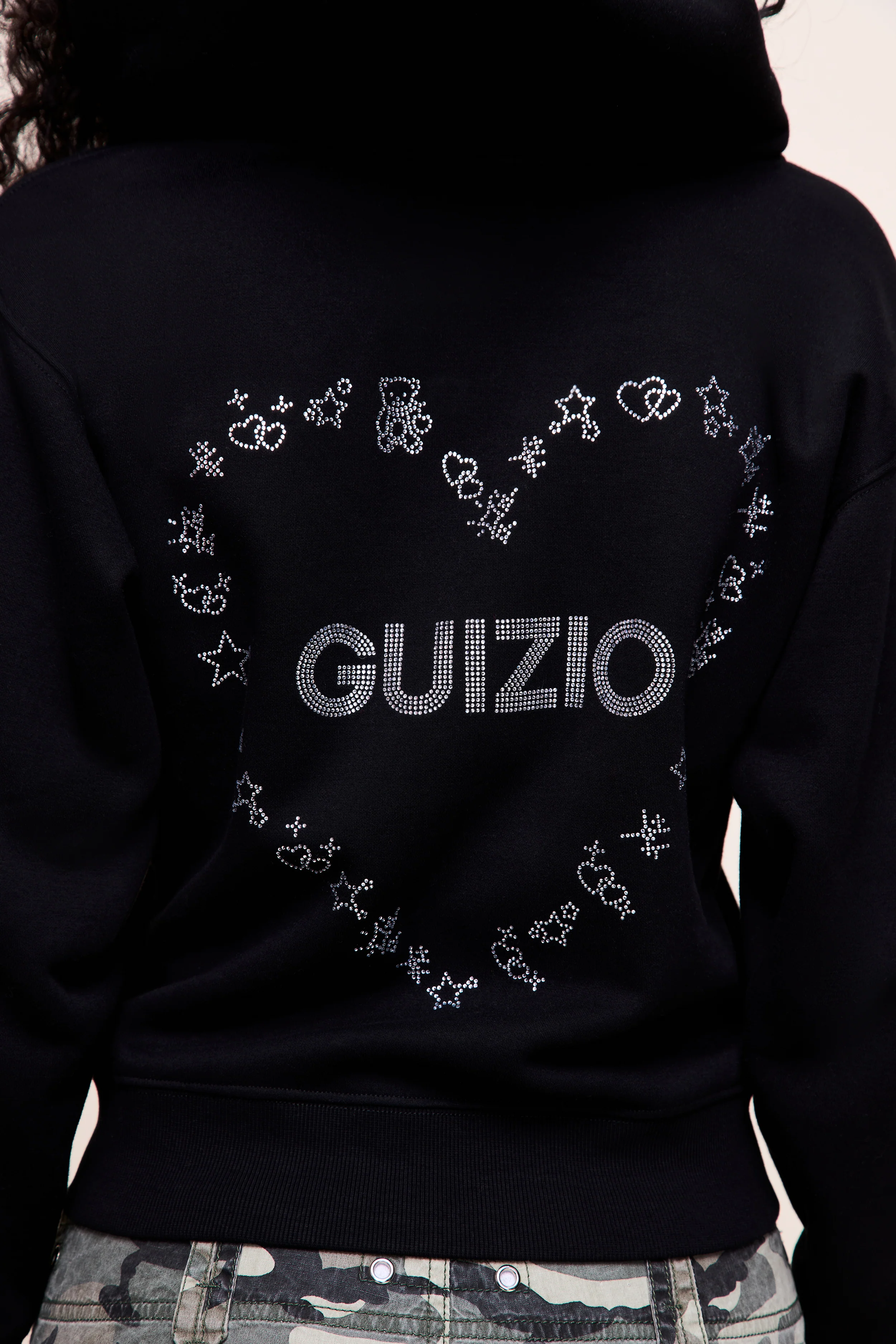 Cat Ear Shrunken Hoodie - Image 3