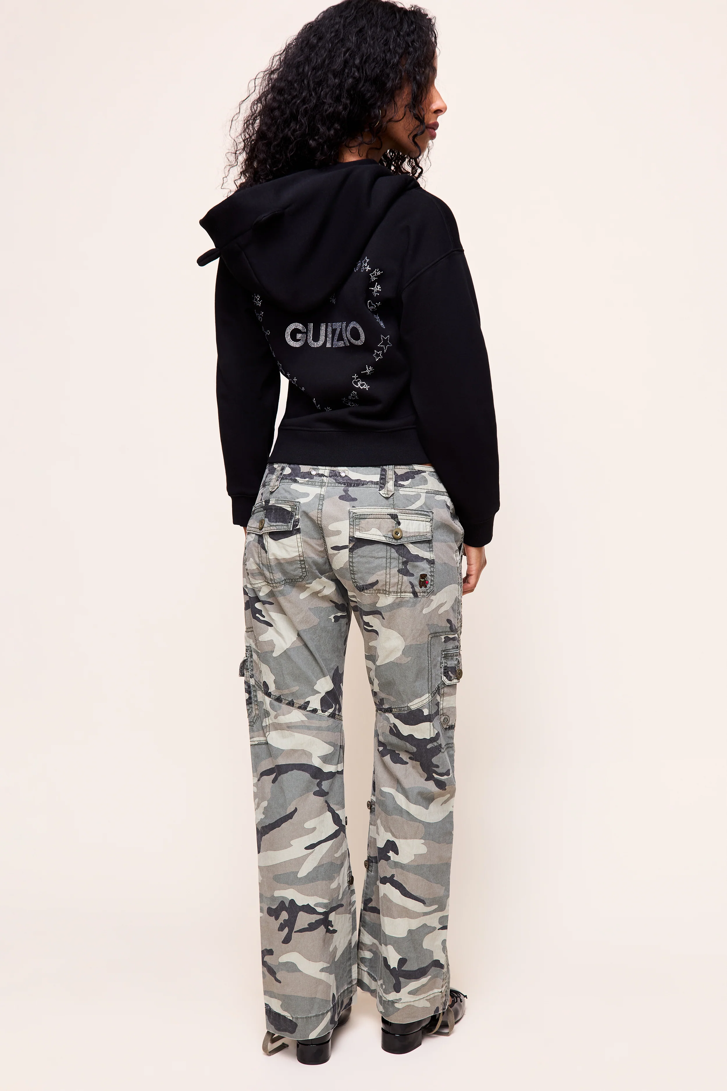 Cat Ear Shrunken Hoodie - Image 5