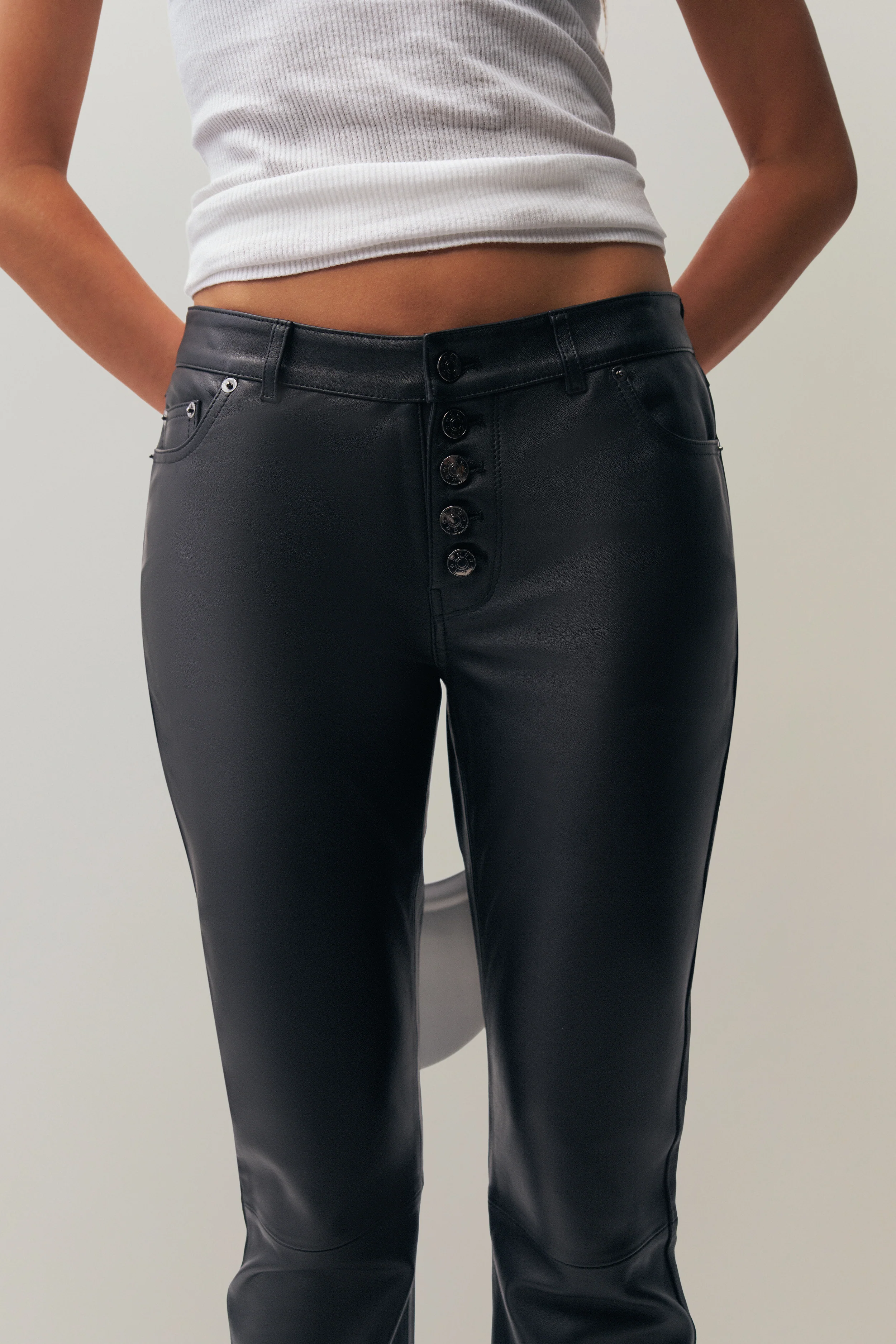 Celosia Leather Pant - Image 3