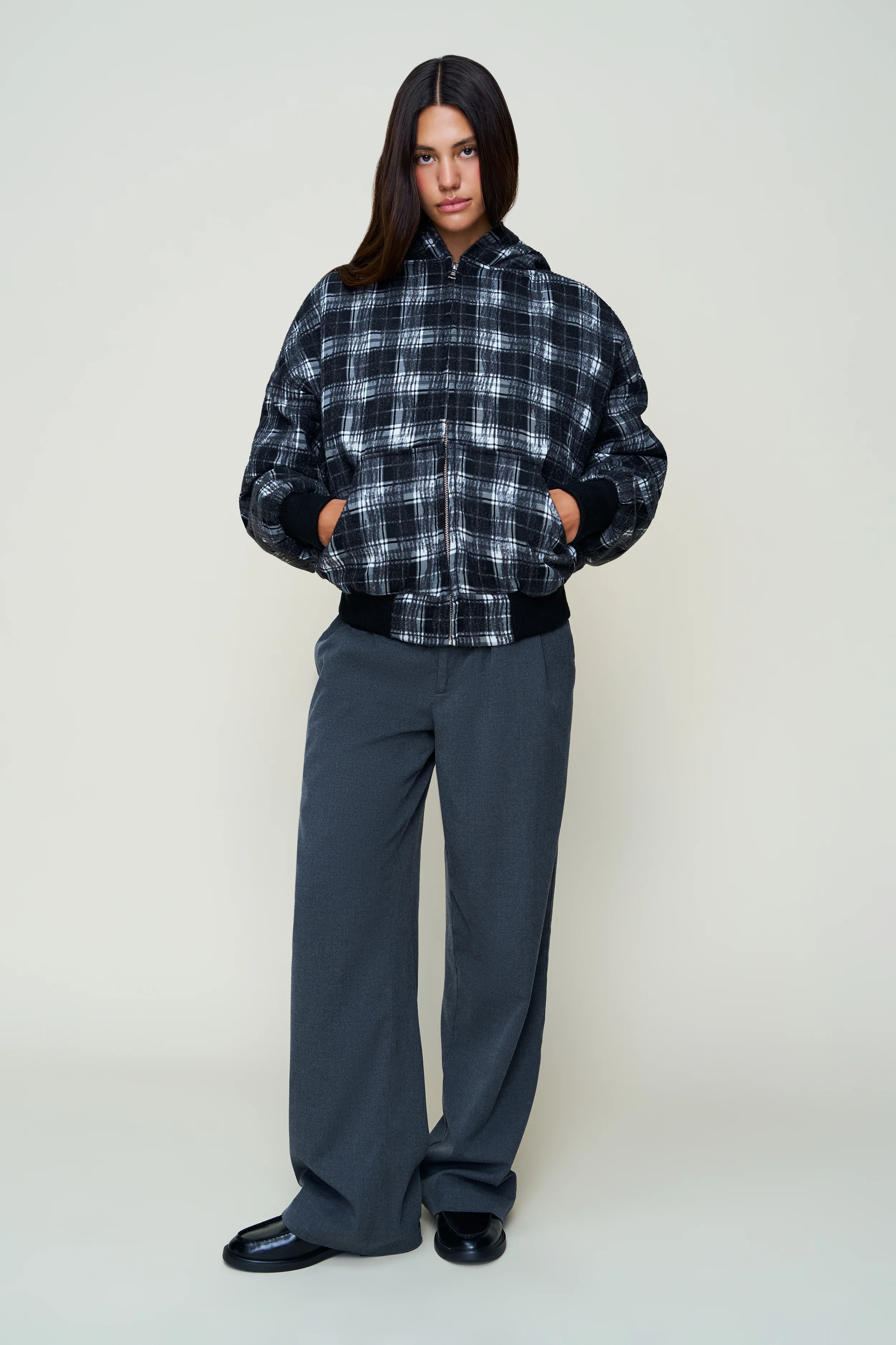 Charli Hooded Quilted Jacket - Image 2
