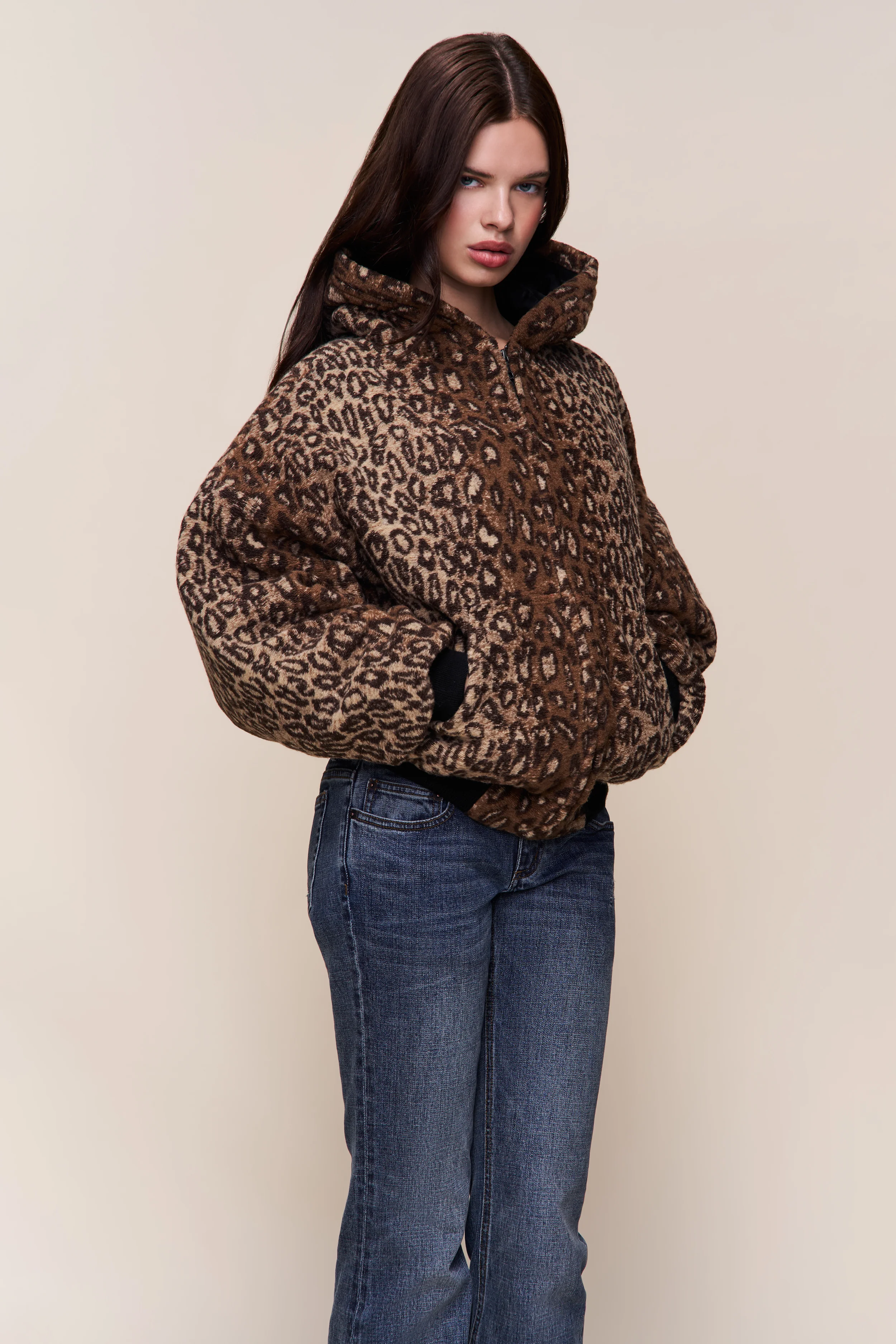 Charli Hooded Quilted Jacket - Image 3