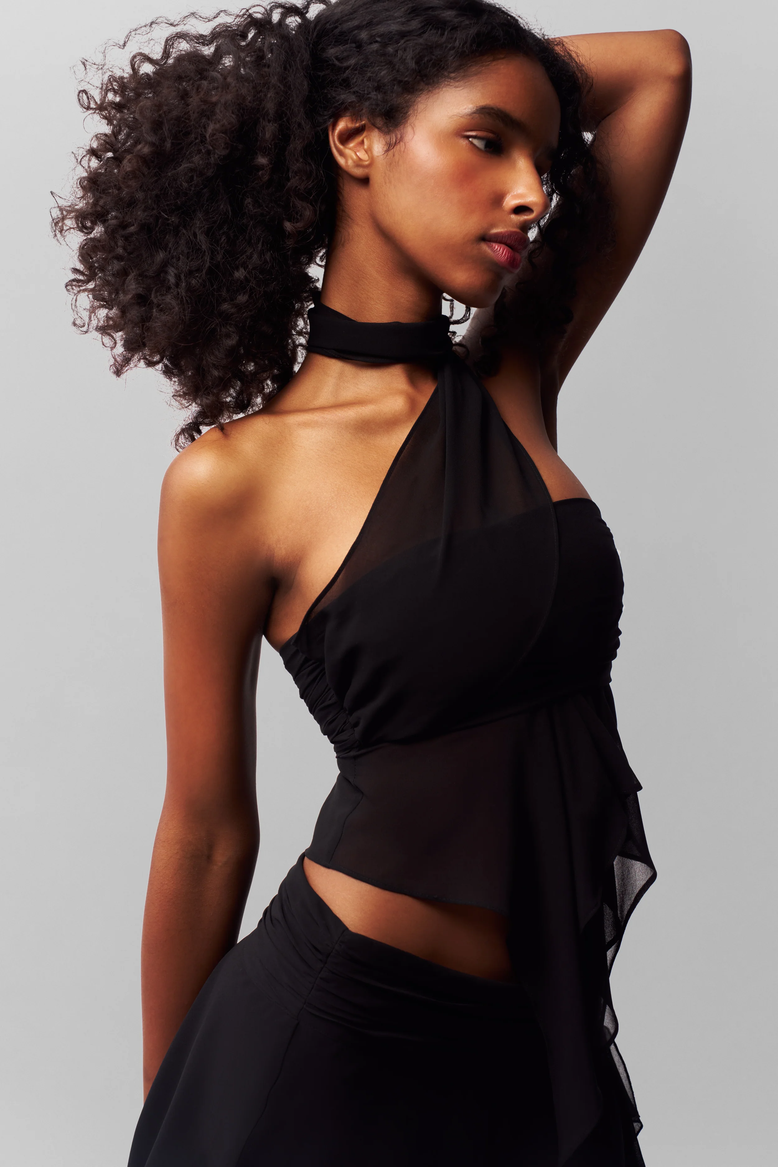 Chiffon Wrap Around Top - Image 4