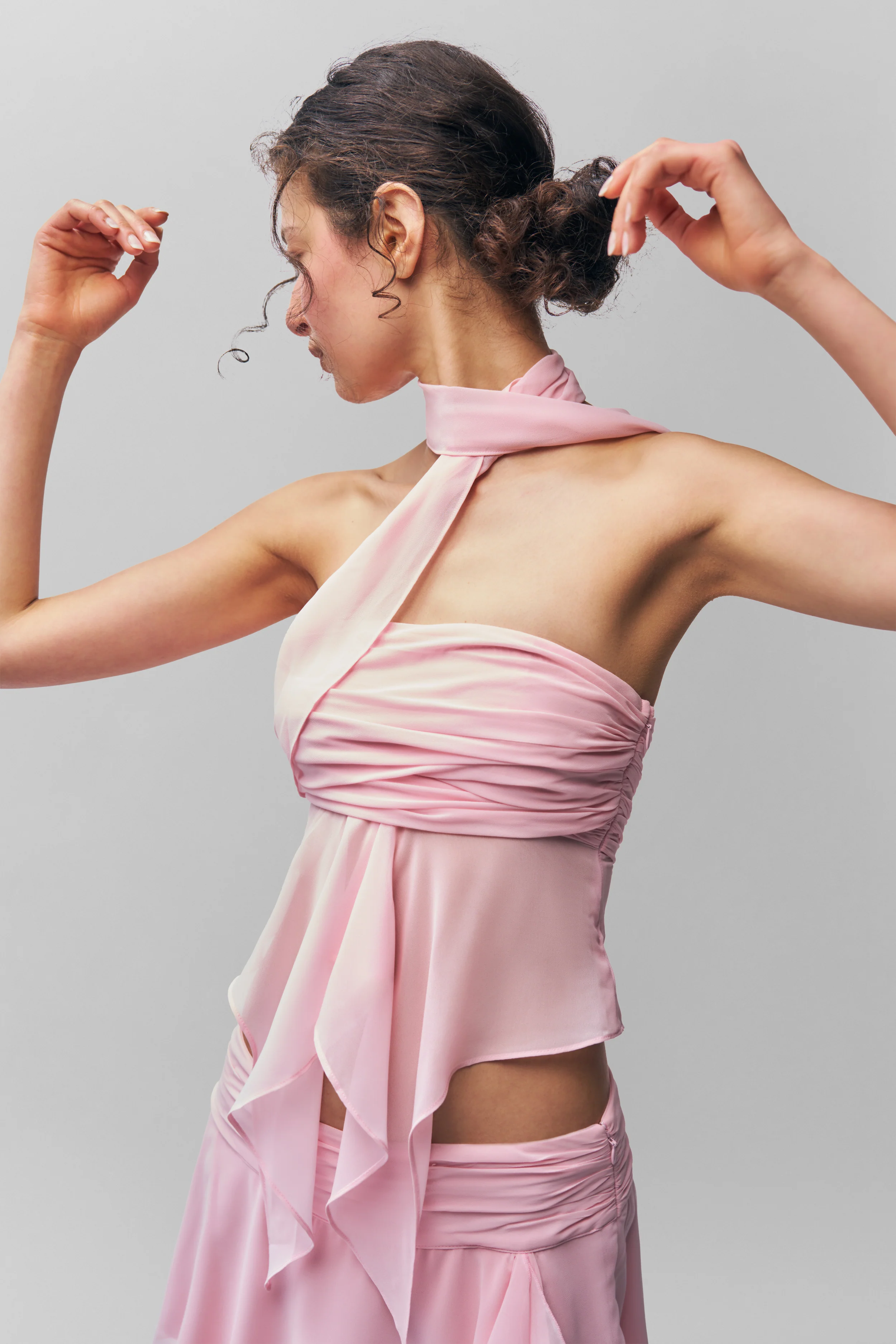 Chiffon Wrap Around Top - Image 5
