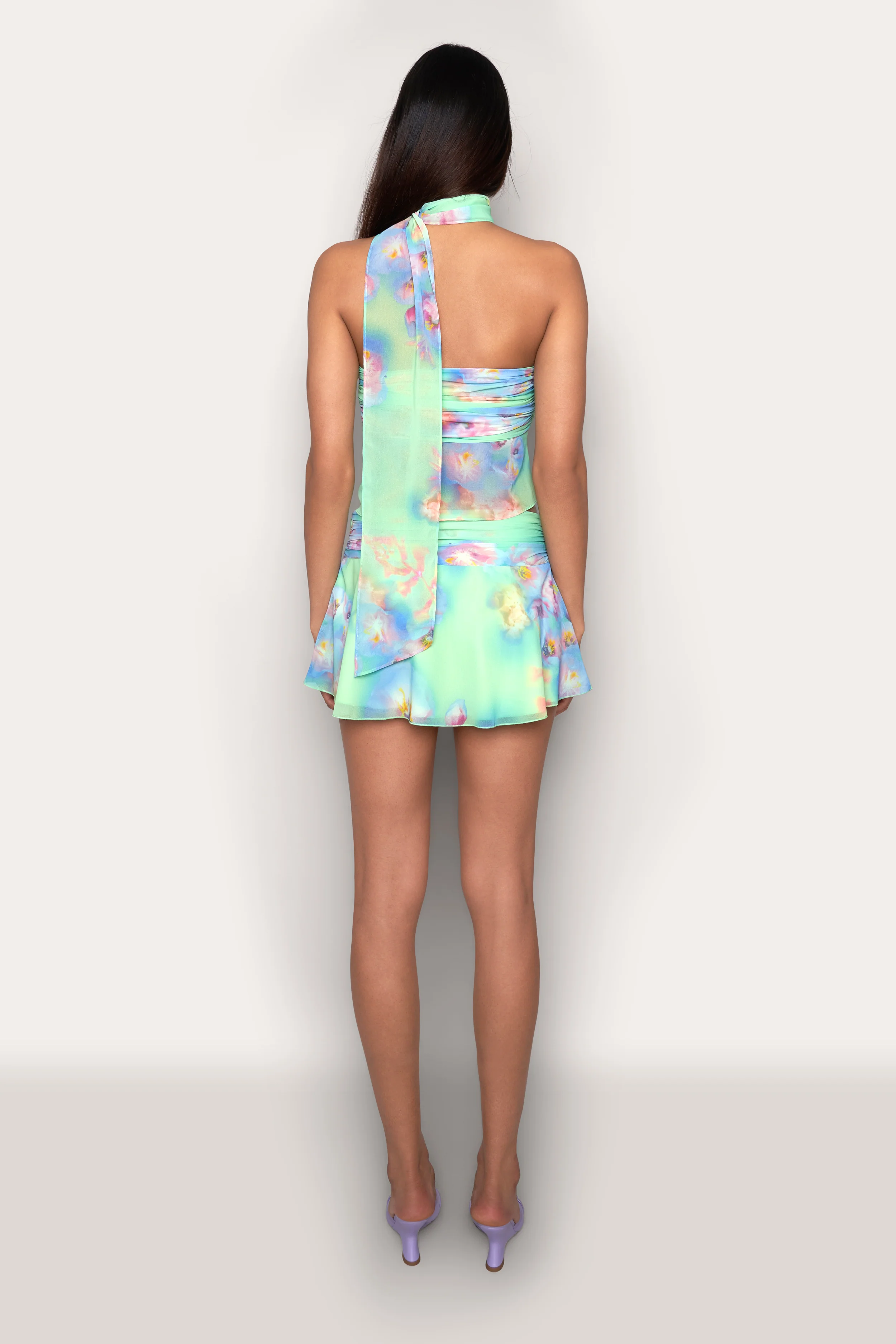 Chiffon Wrap Around Top - Image 3