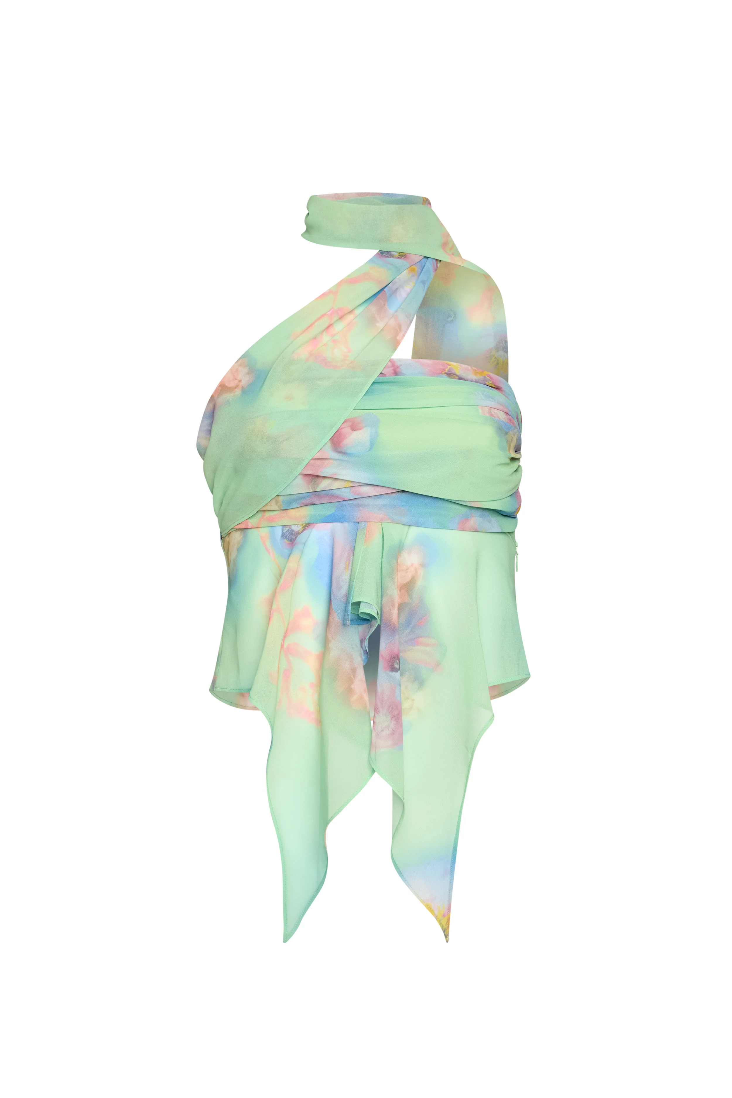 Chiffon Wrap Around Top - Image 5