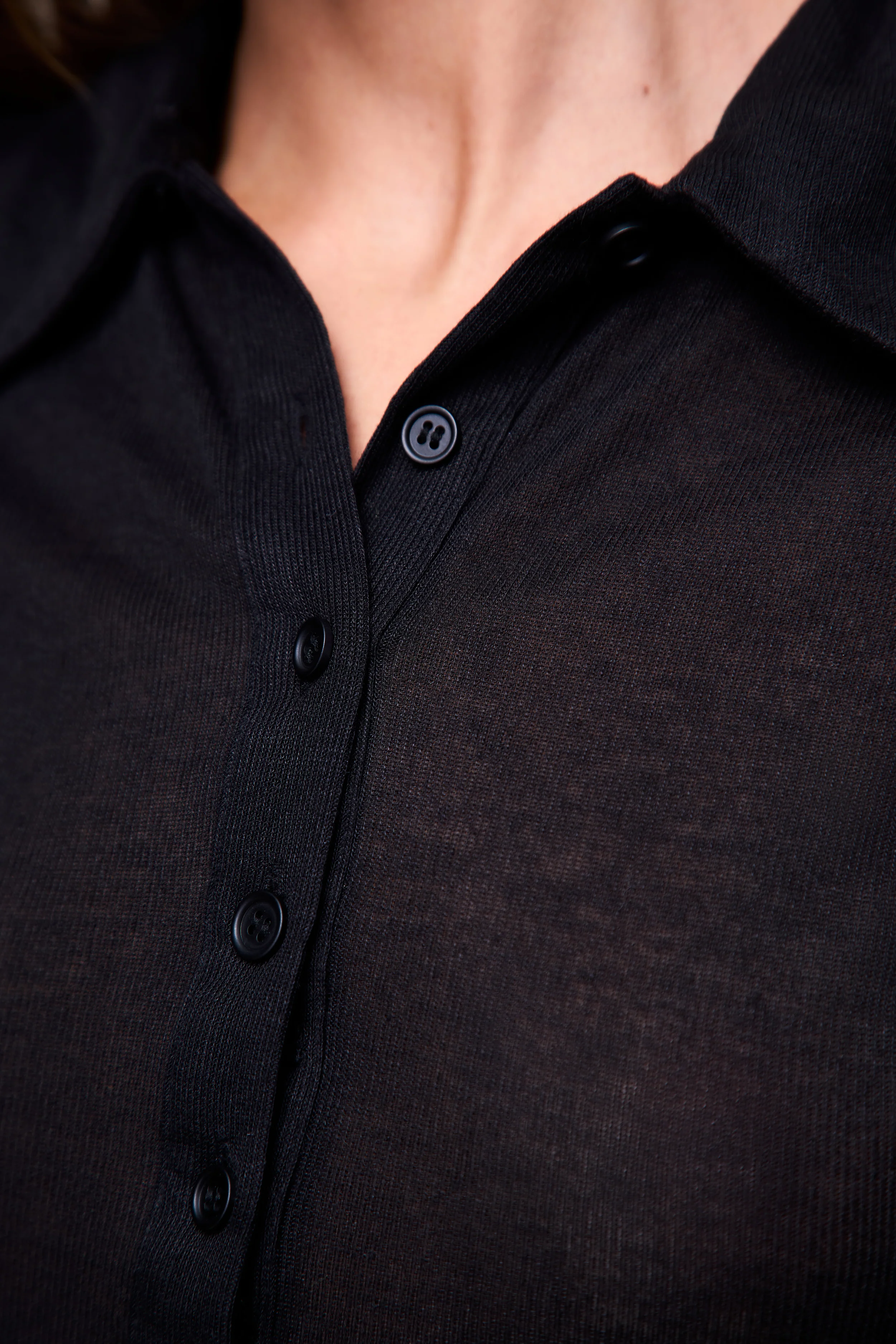 Classic Cotton Button Top - Image 5