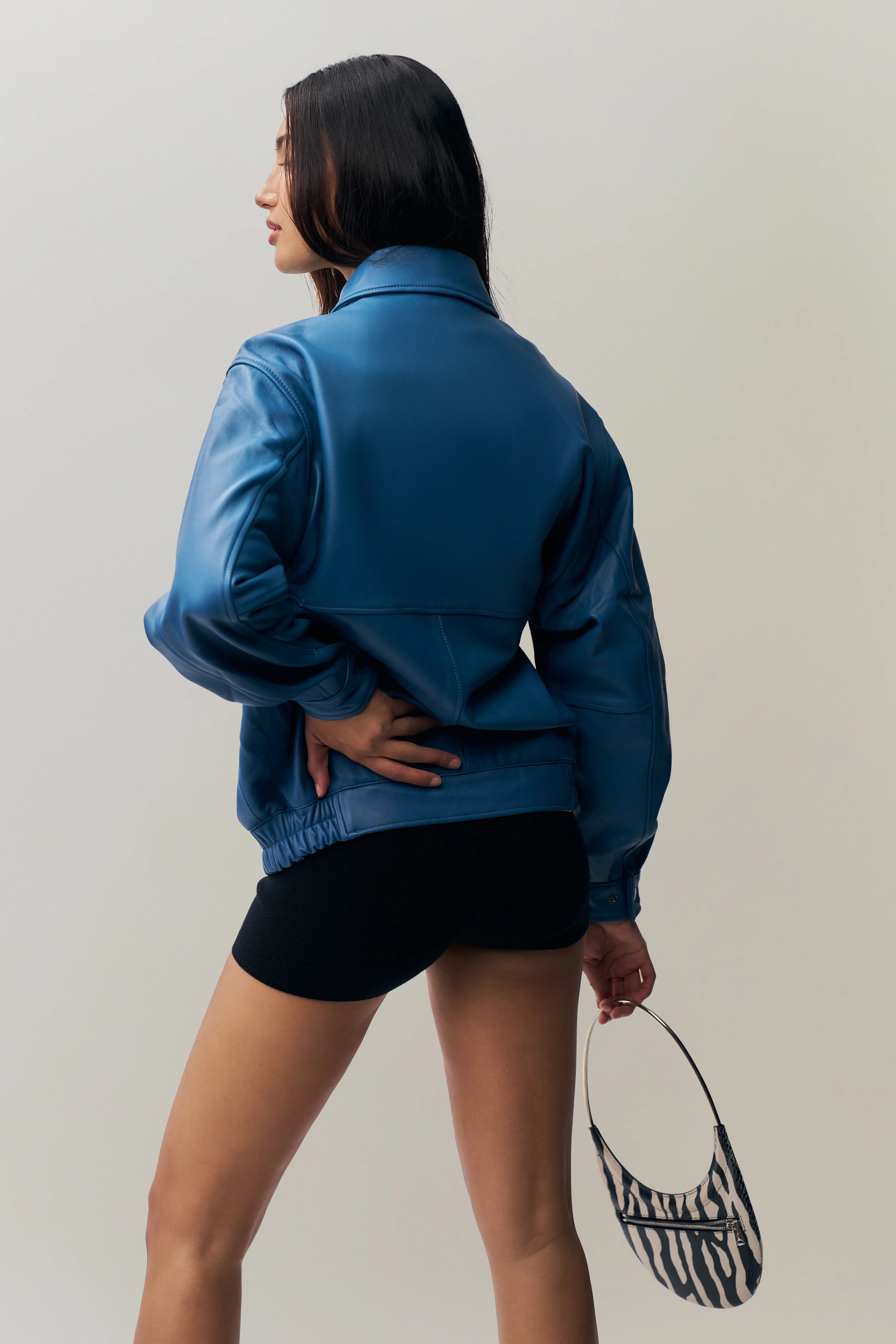 Costa Leather Jacket - Image 4