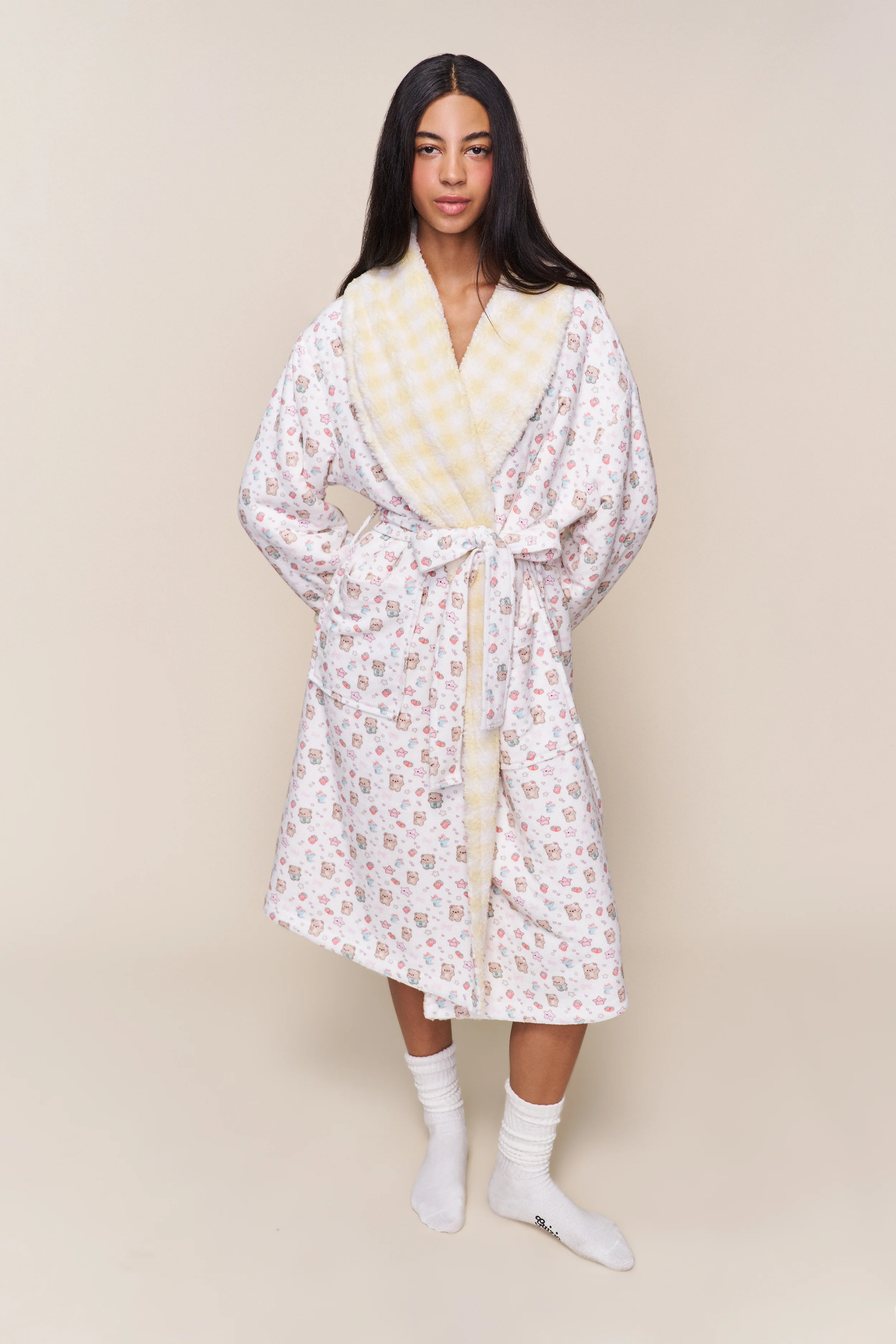 Cozy Cloud Reversible Robe - Image 7