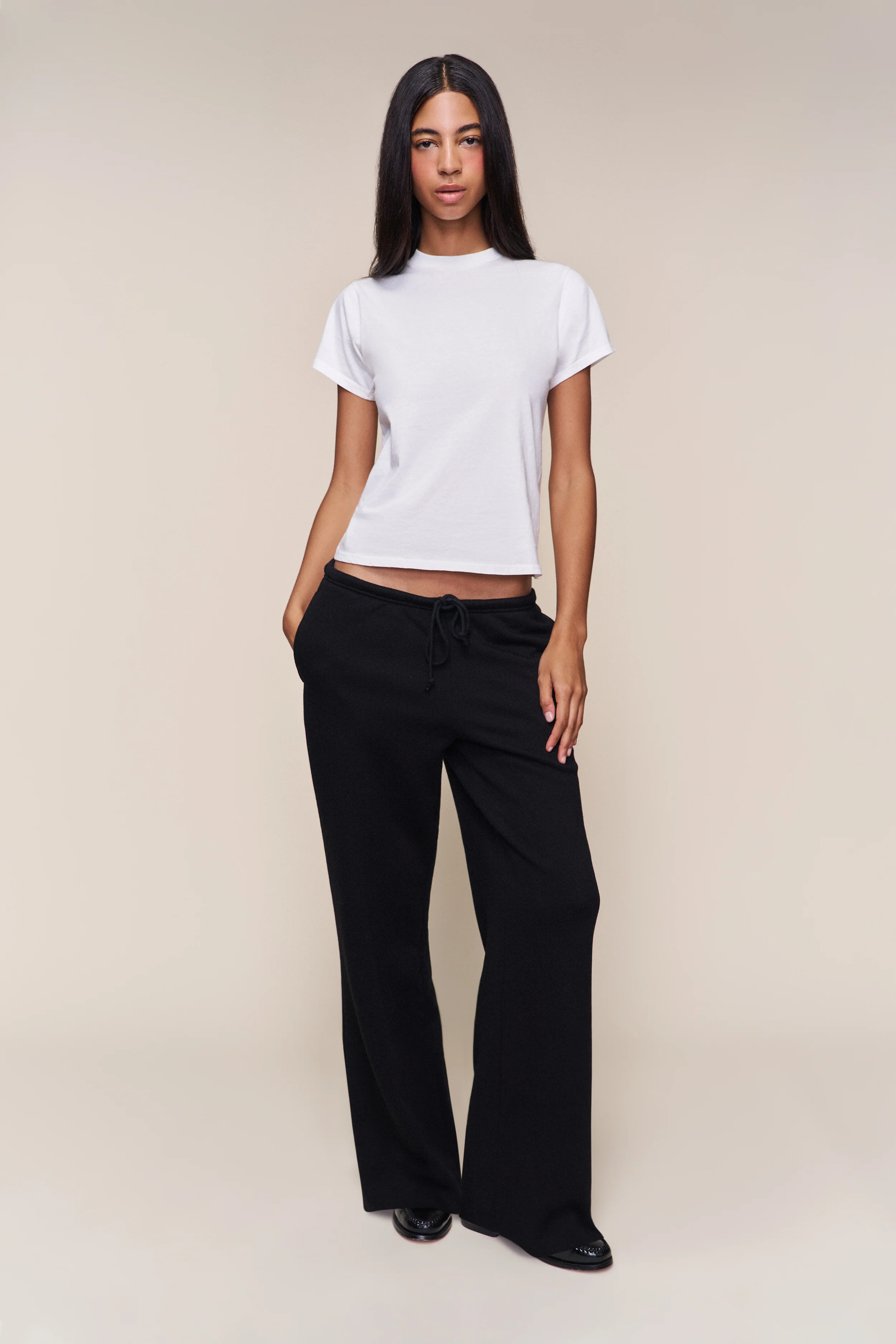 Drawstring Fleece Pant