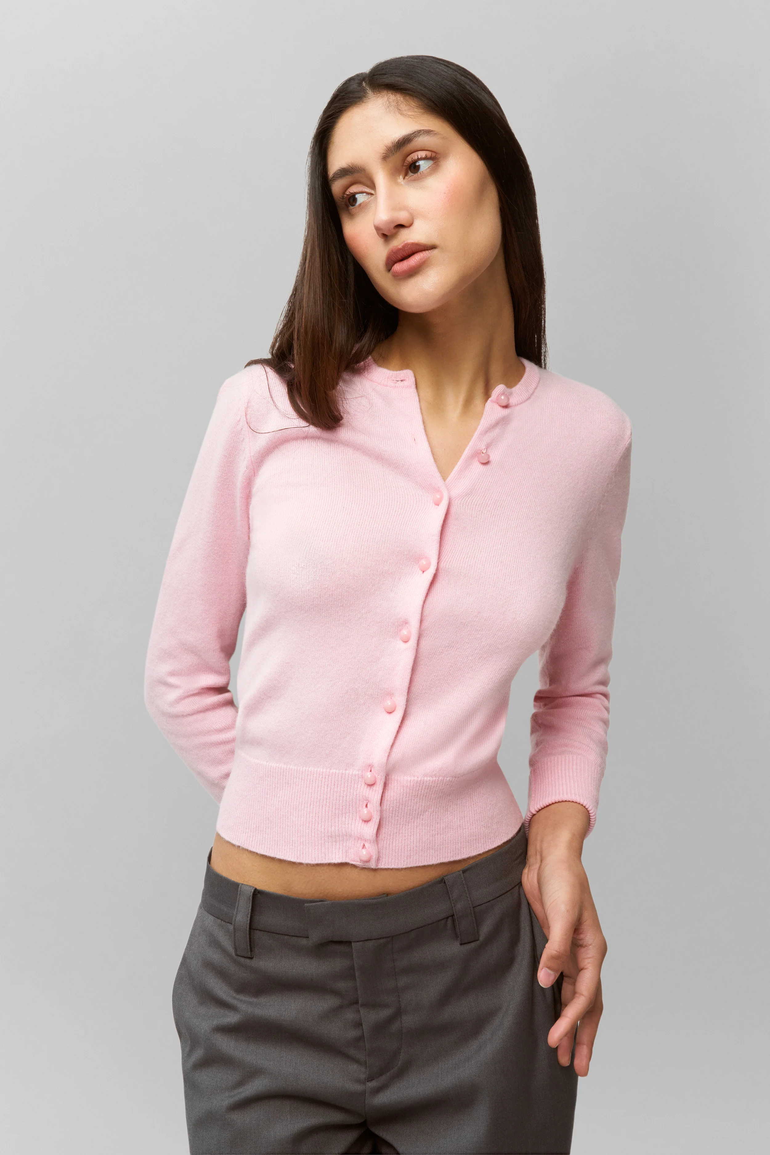 Emelie Wool Cardigan - Image 3