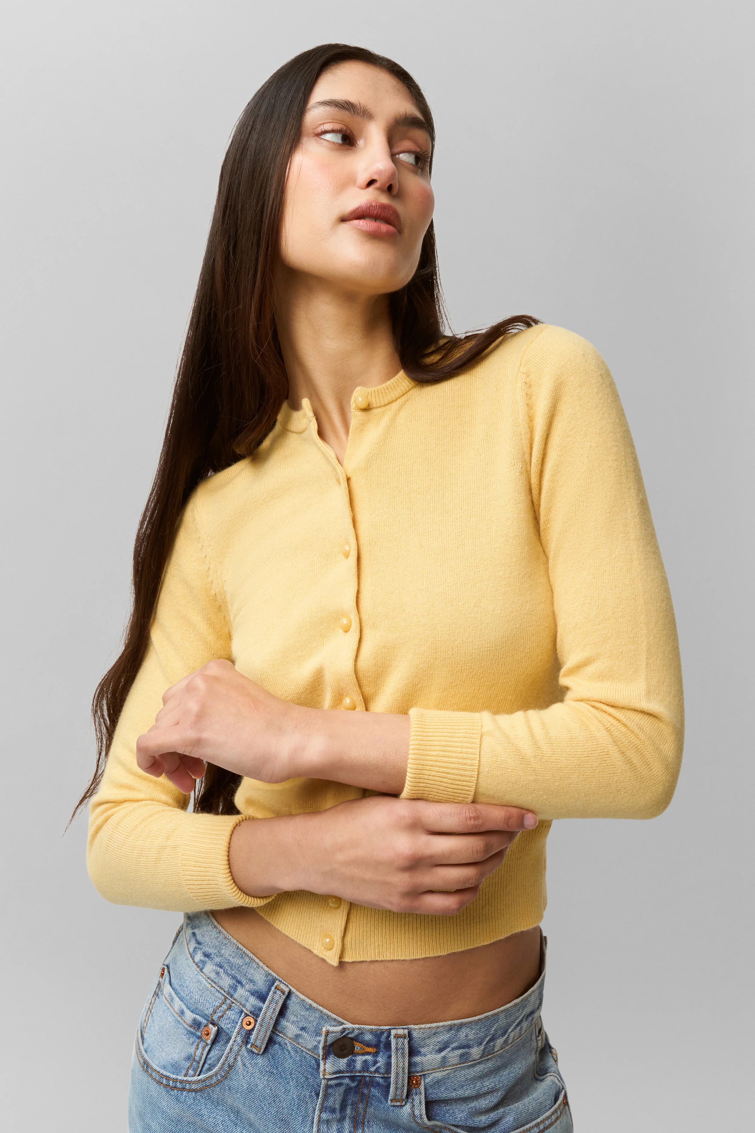 Emelie Wool Cardigan - Image 4