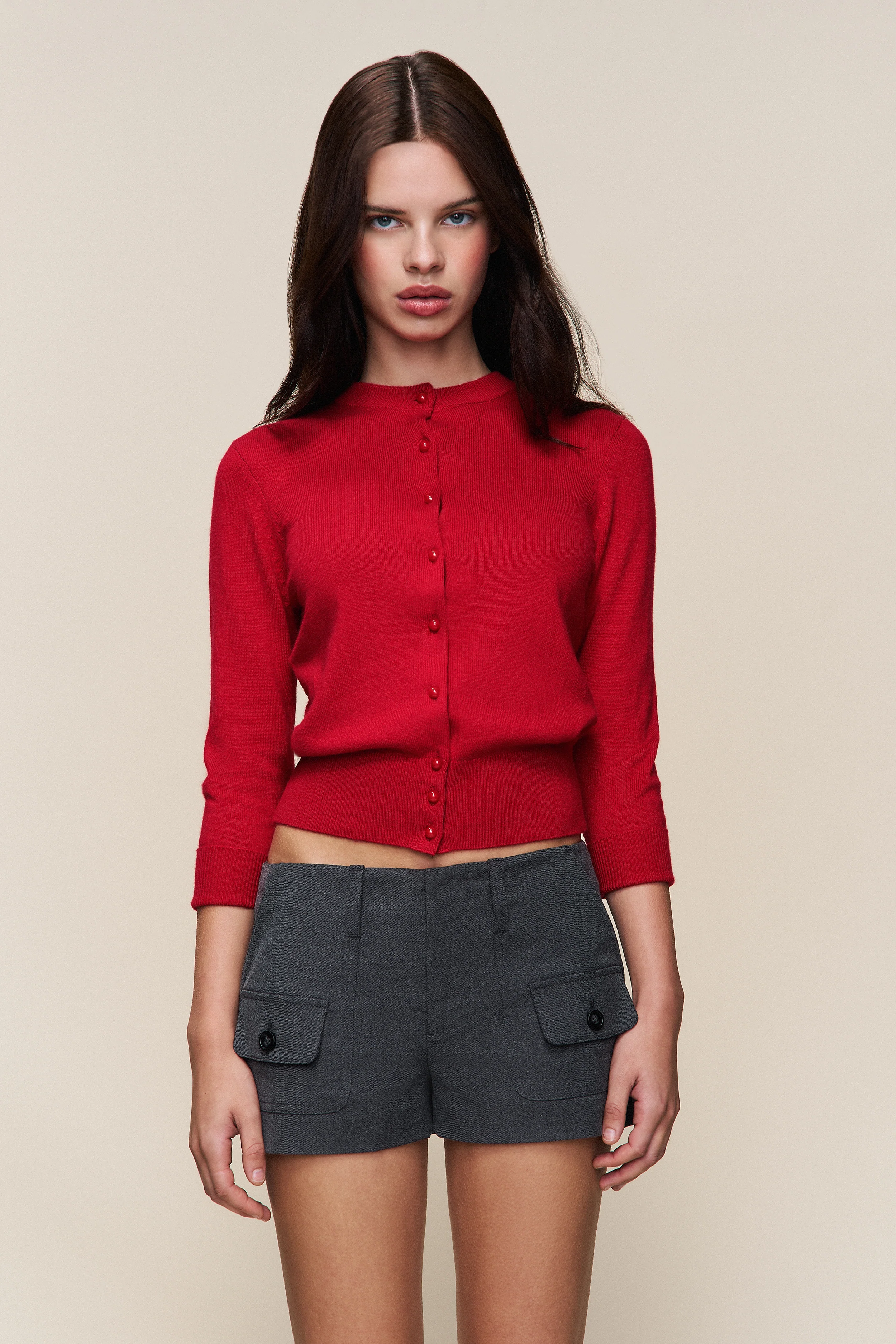 Emelie Wool Cardigan - Image 5
