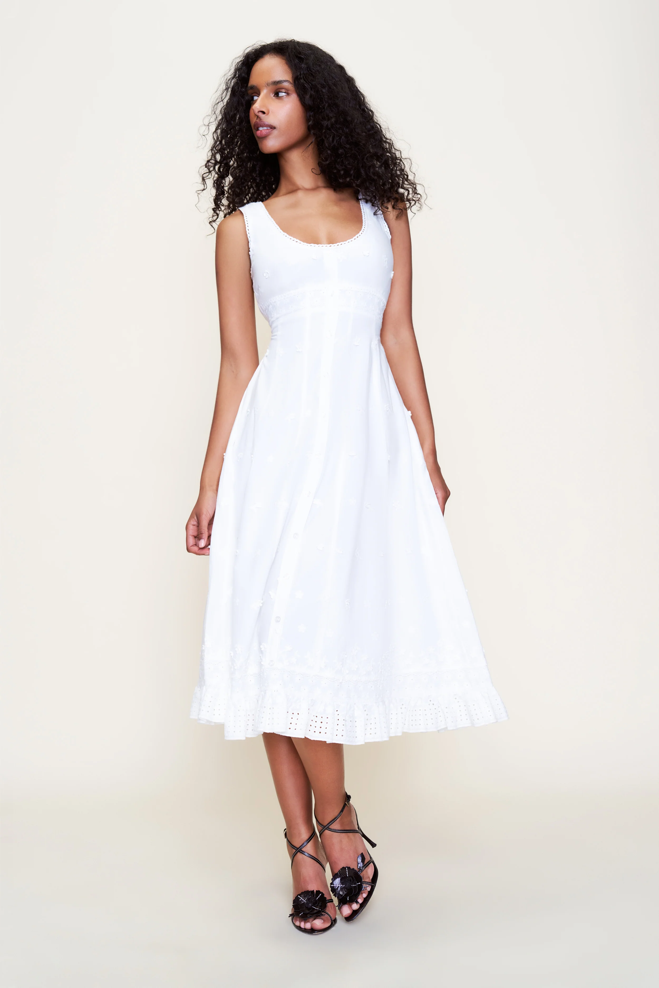 Florrie Eyelet Dress - Image 2