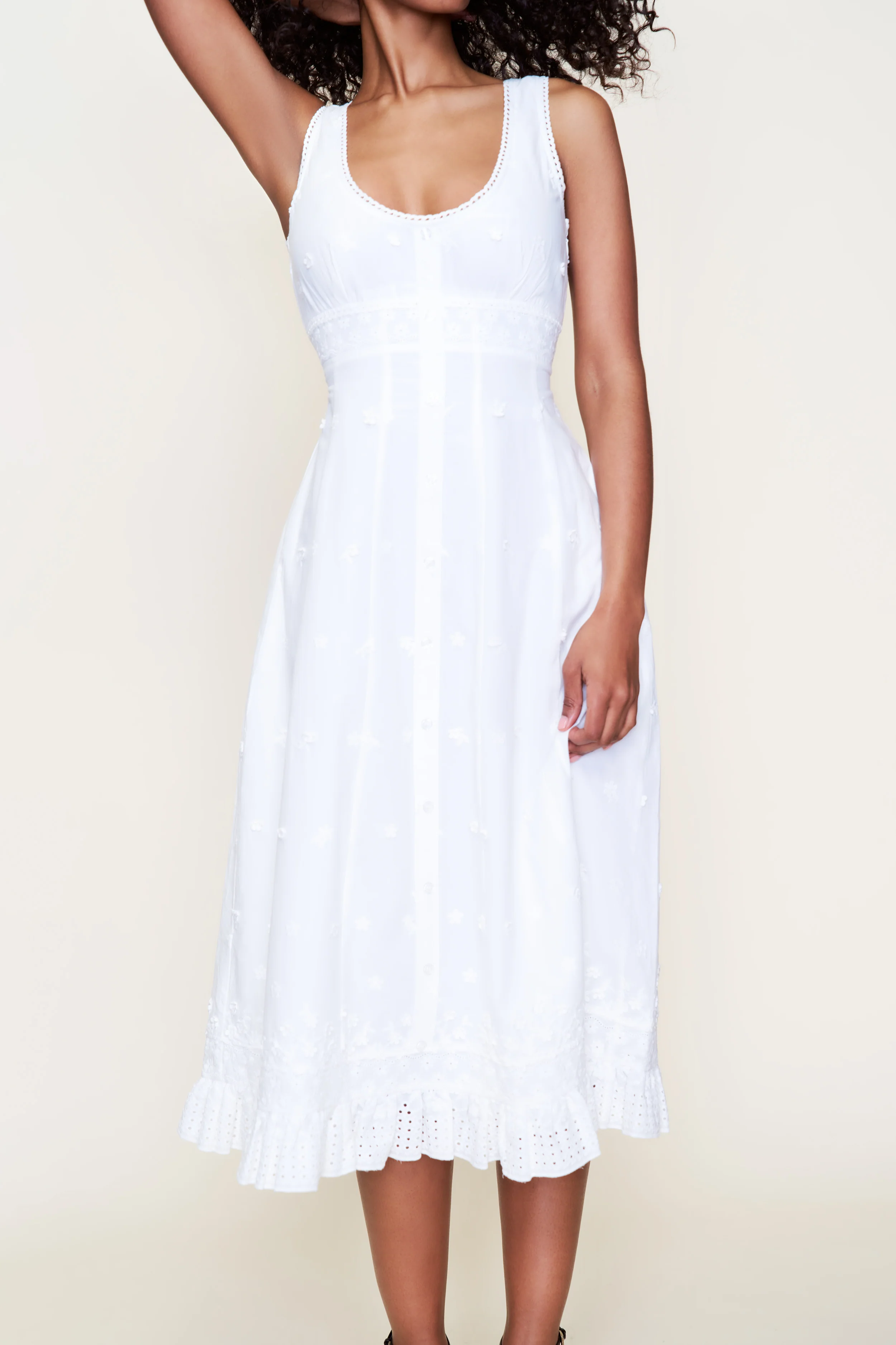 Florrie Eyelet Dress - Image 4