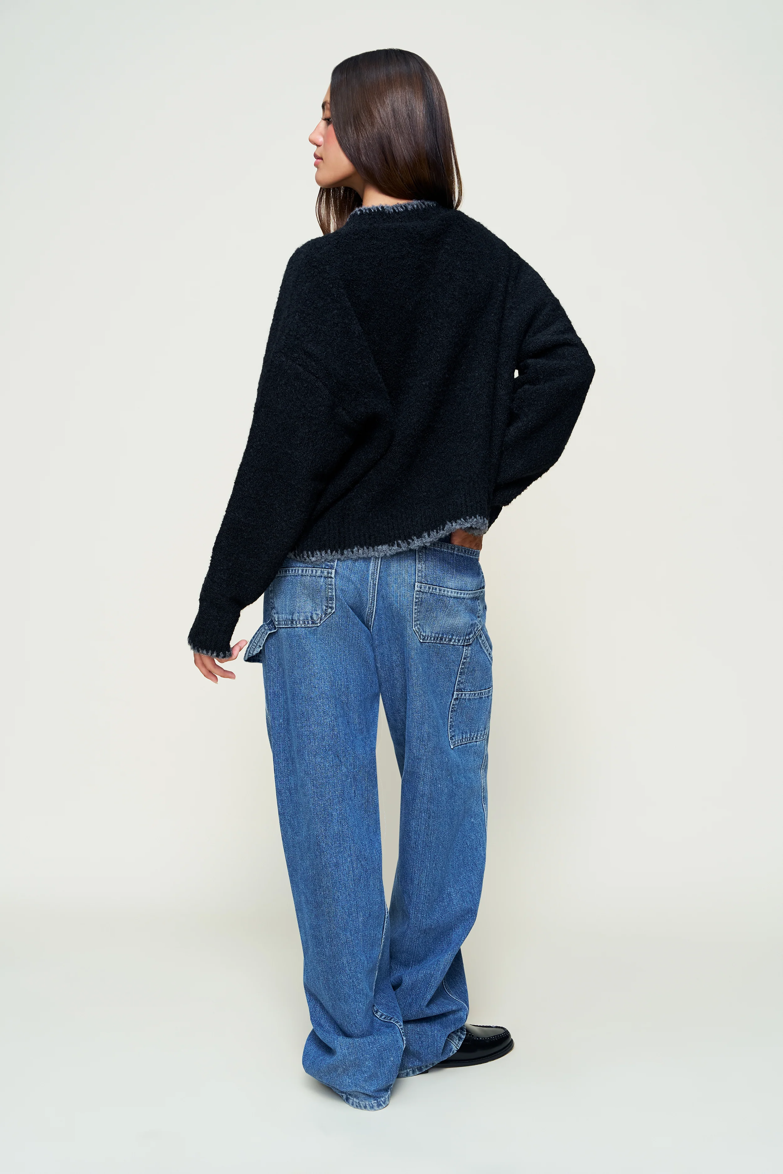 Guizio Heart Wool Sweater - Image 4