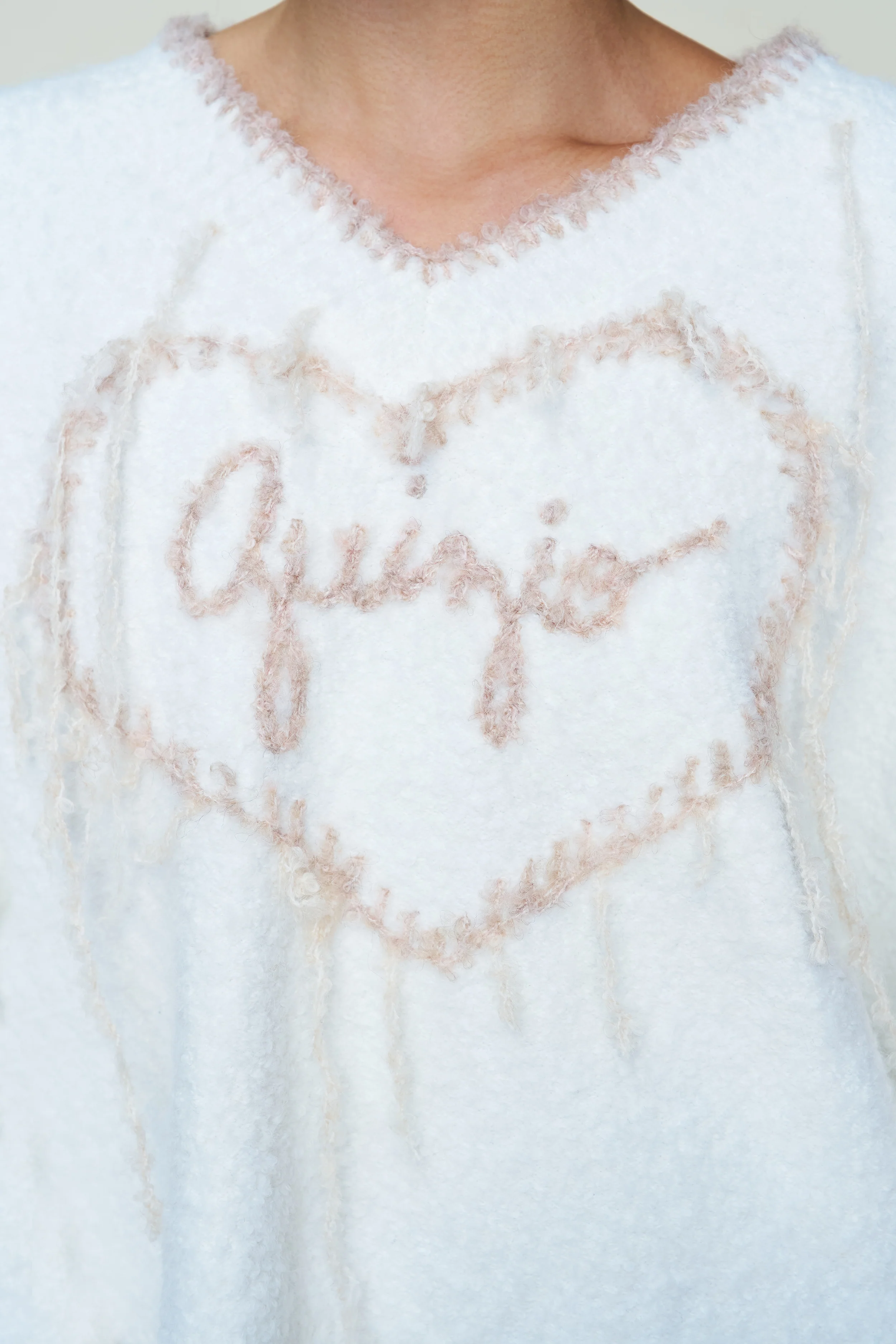 Guizio Heart Wool Sweater - Image 6