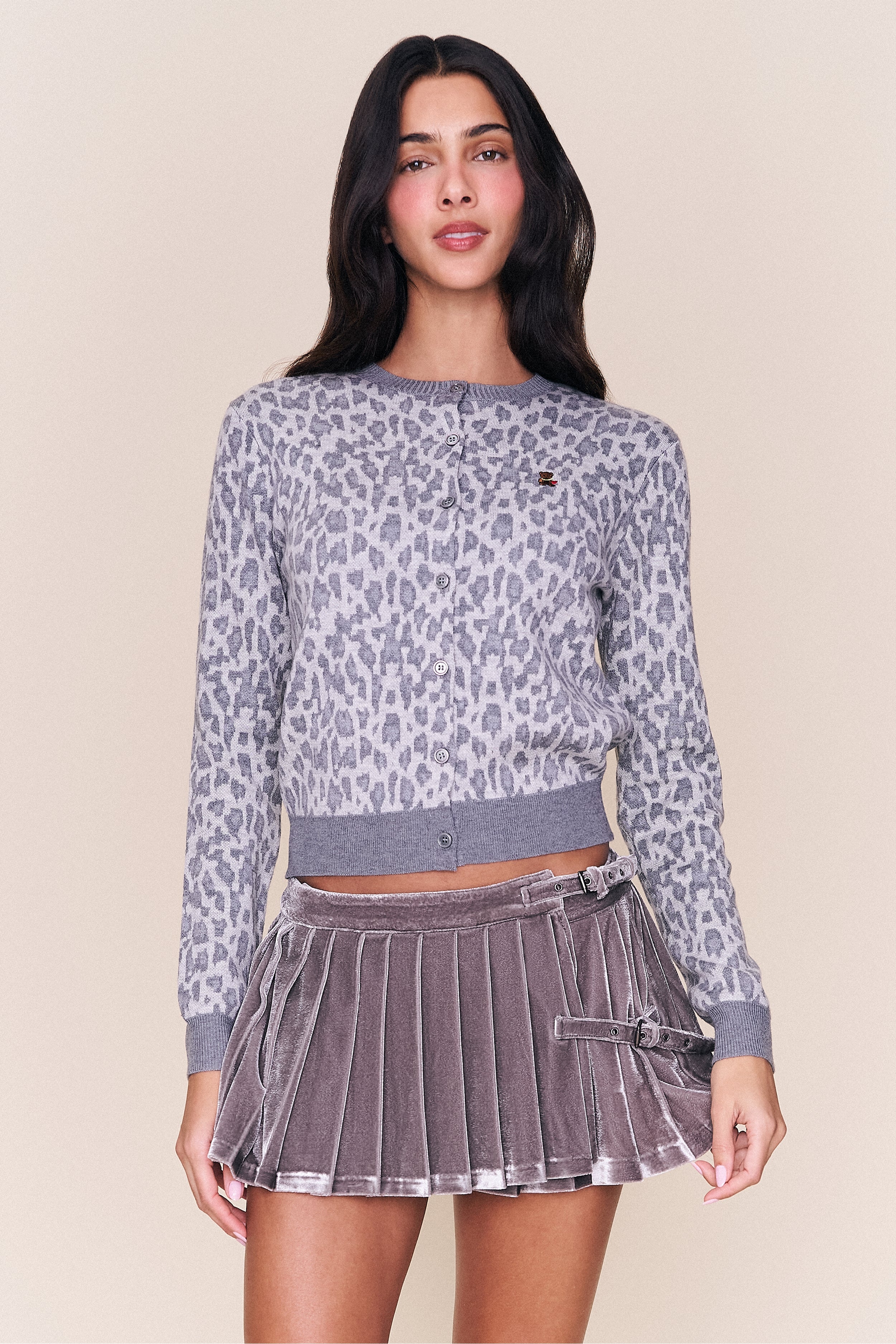 June Relaxed Wool Cardigan