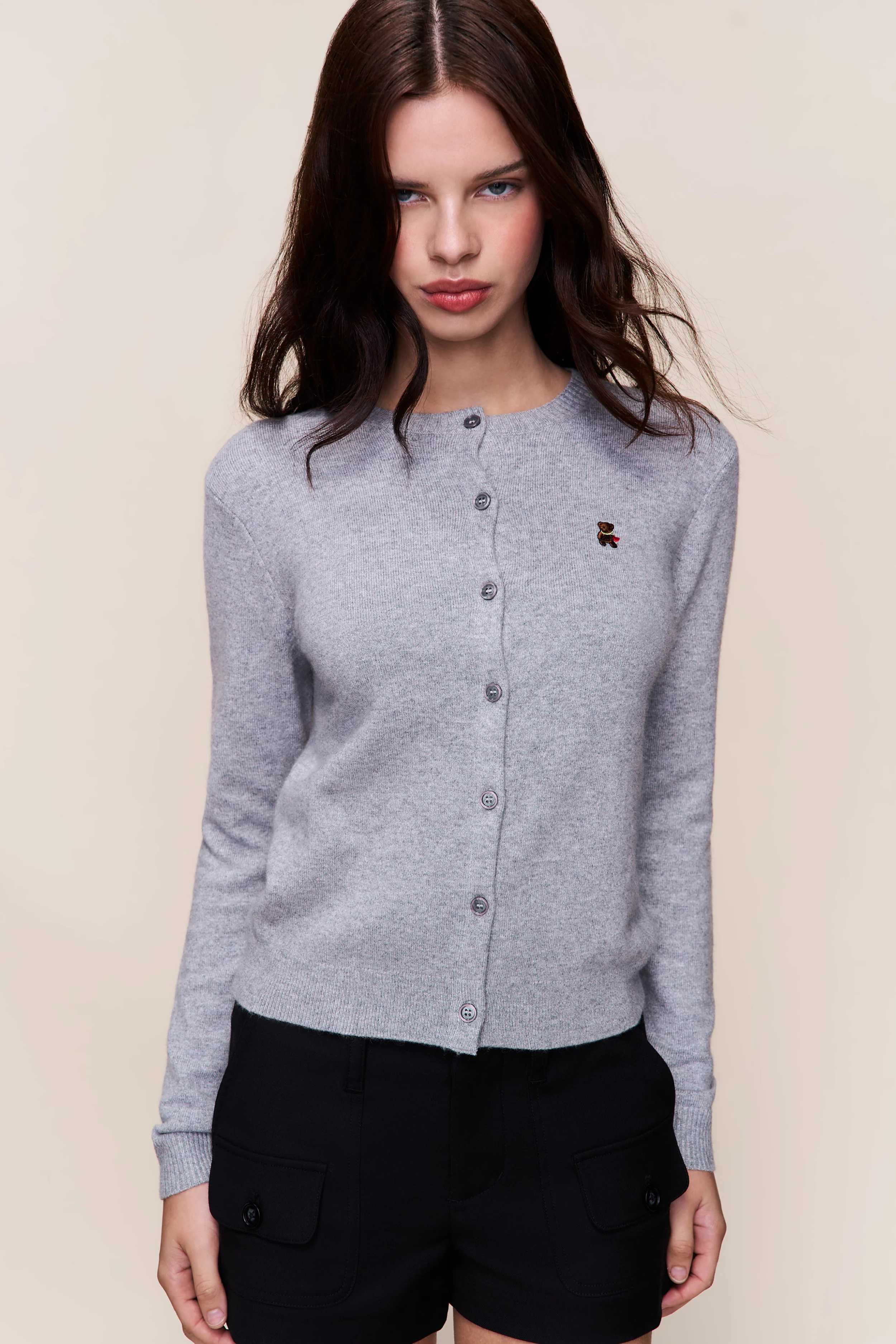 June Relaxed Wool Cardigan