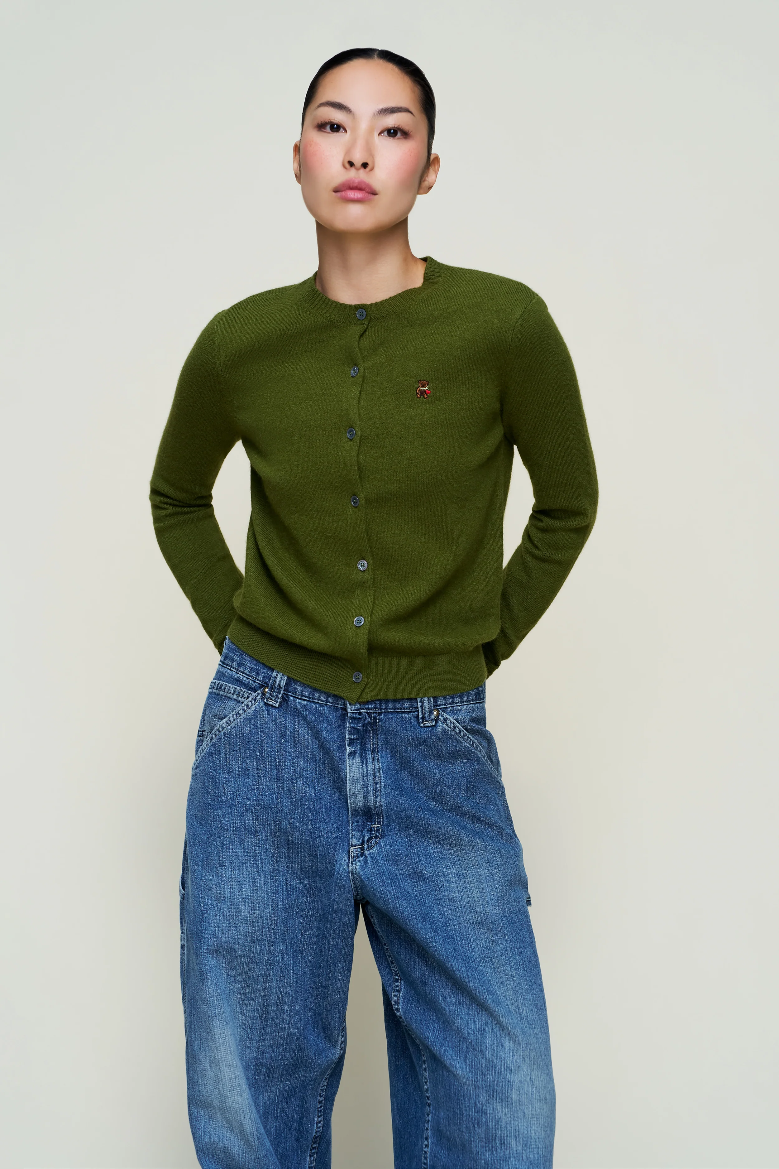June Relaxed Wool Cardigan