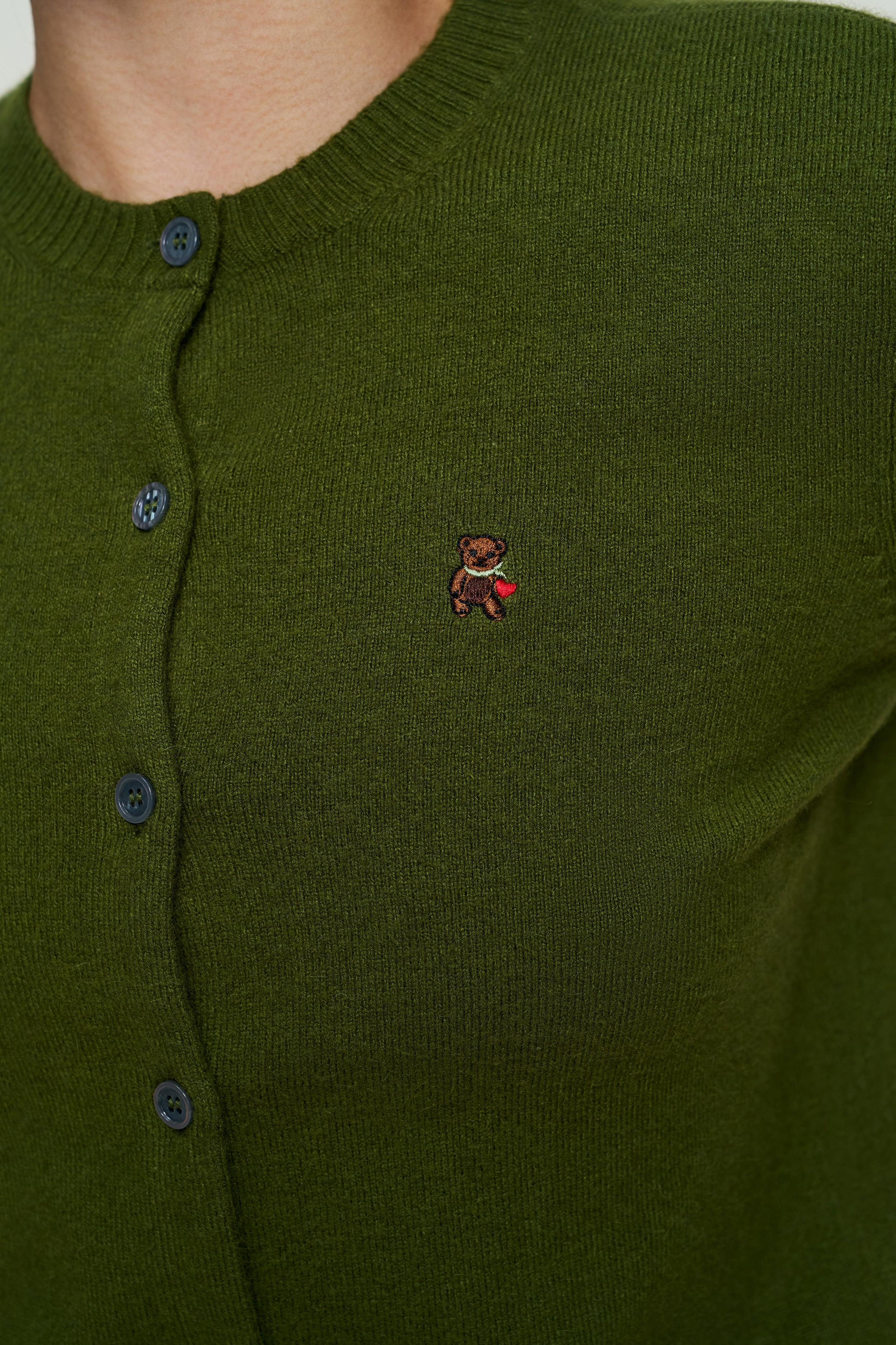 June Relaxed Wool Cardigan - Image 3