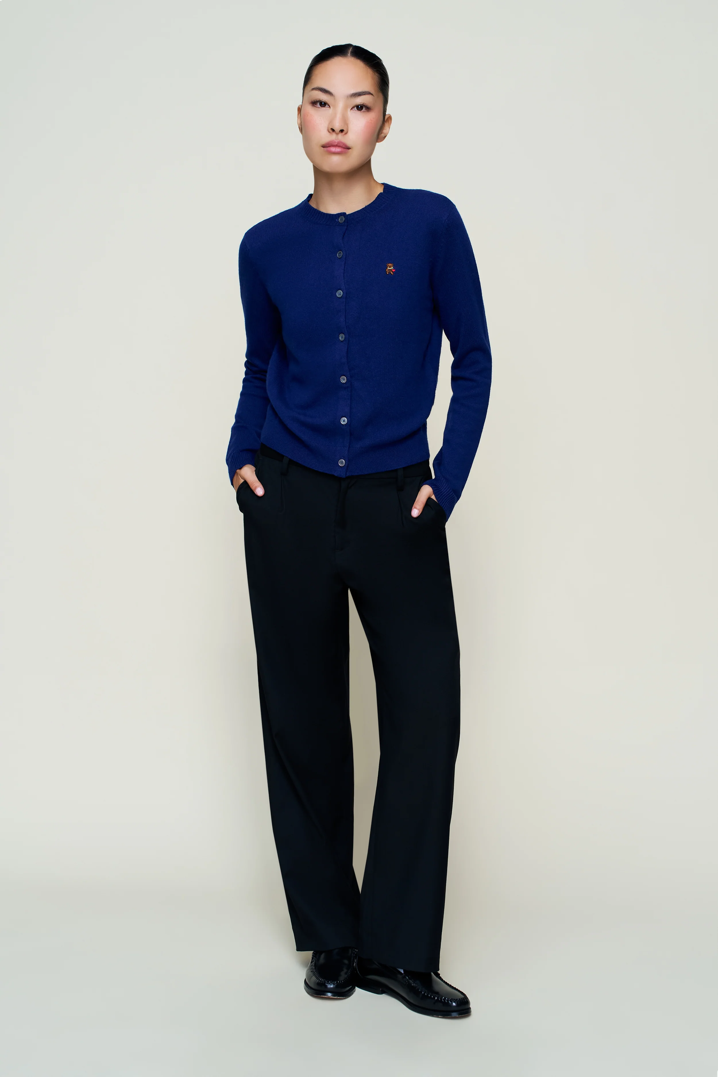 June Relaxed Wool Cardigan
