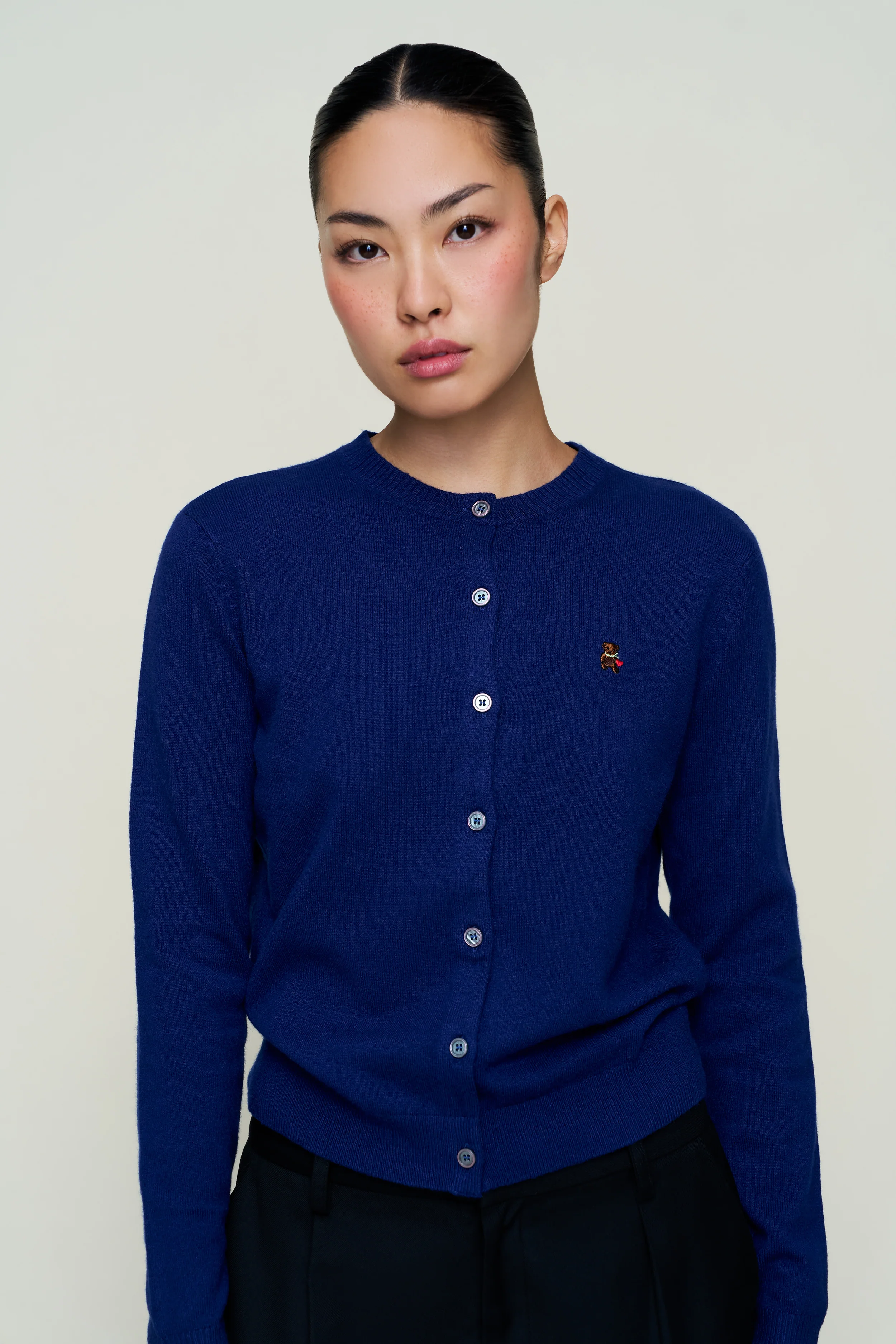June Relaxed Wool Cardigan - Image 3