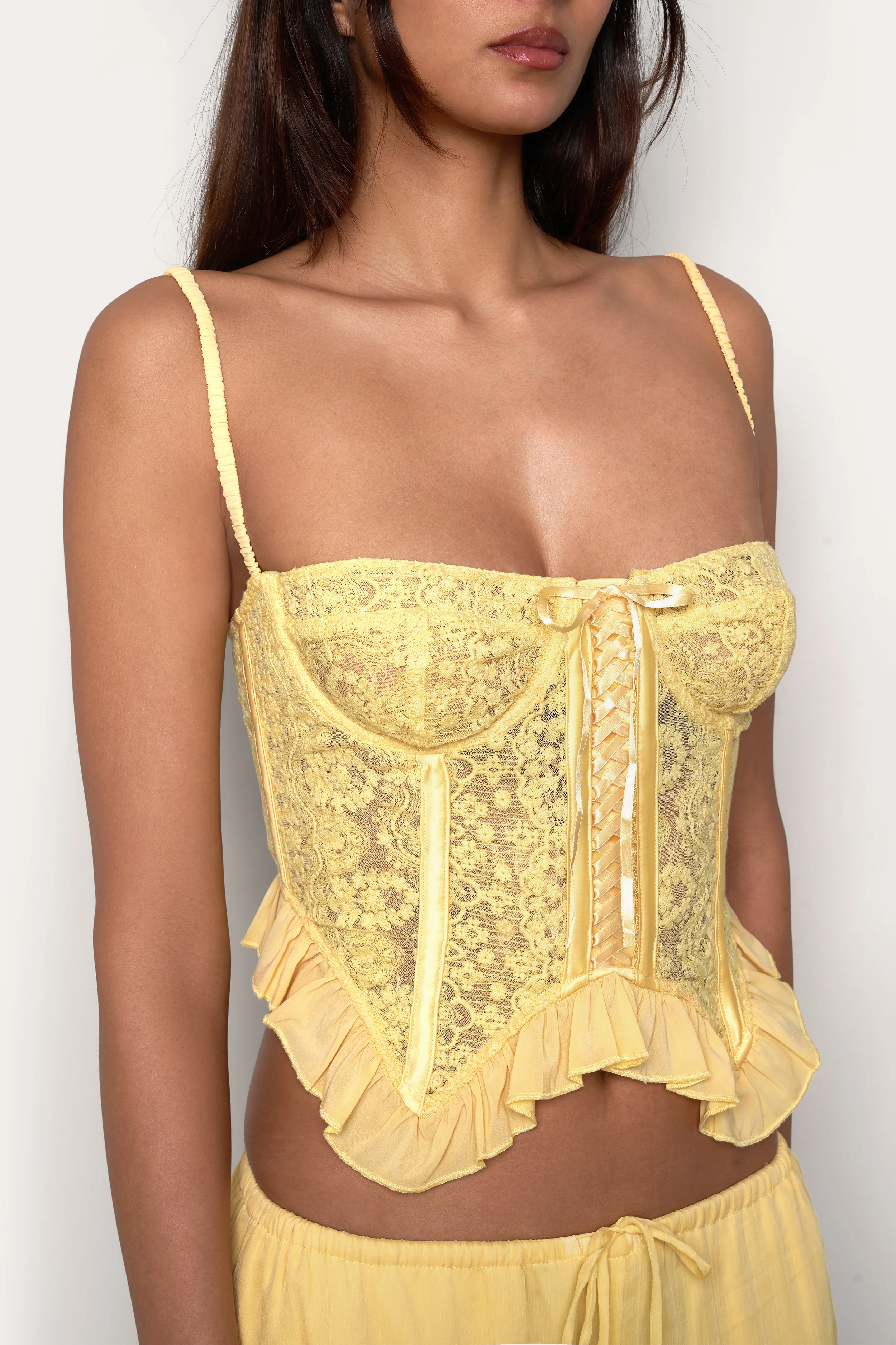 Lace Flutter Corset - Image 3