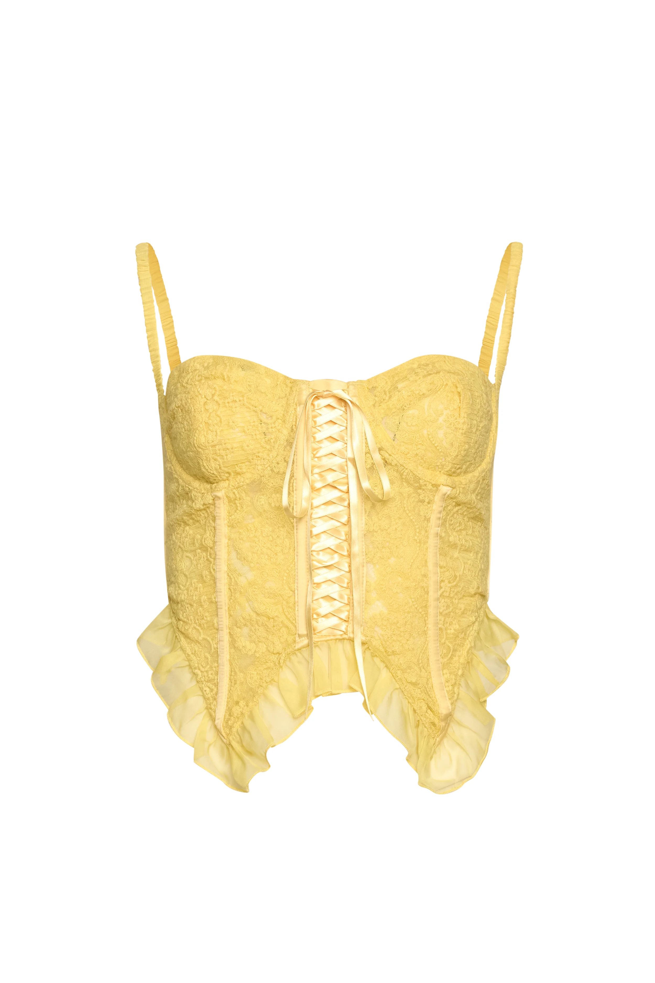 Lace Flutter Corset - Image 6
