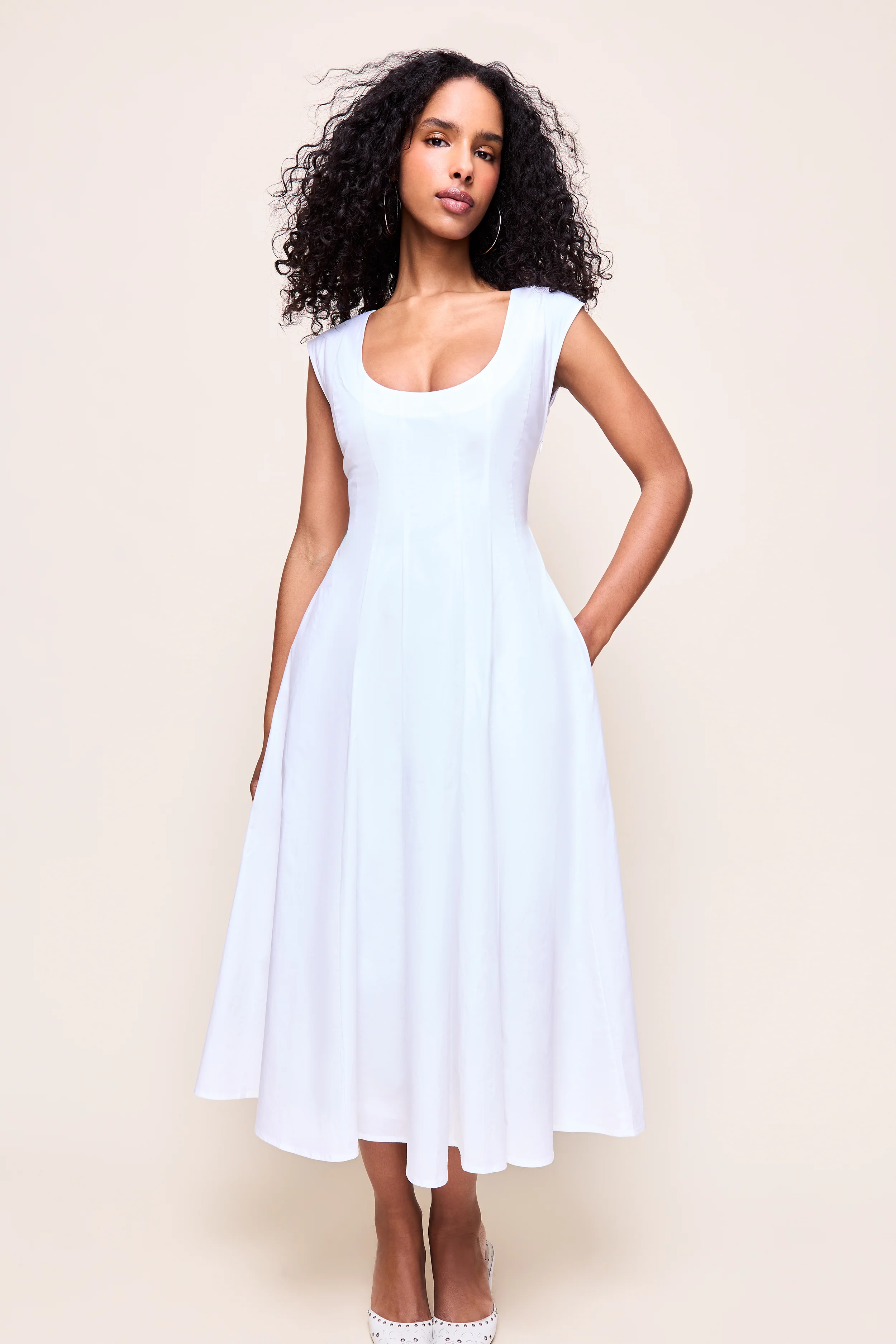 Leila Poplin Dress - Image 4
