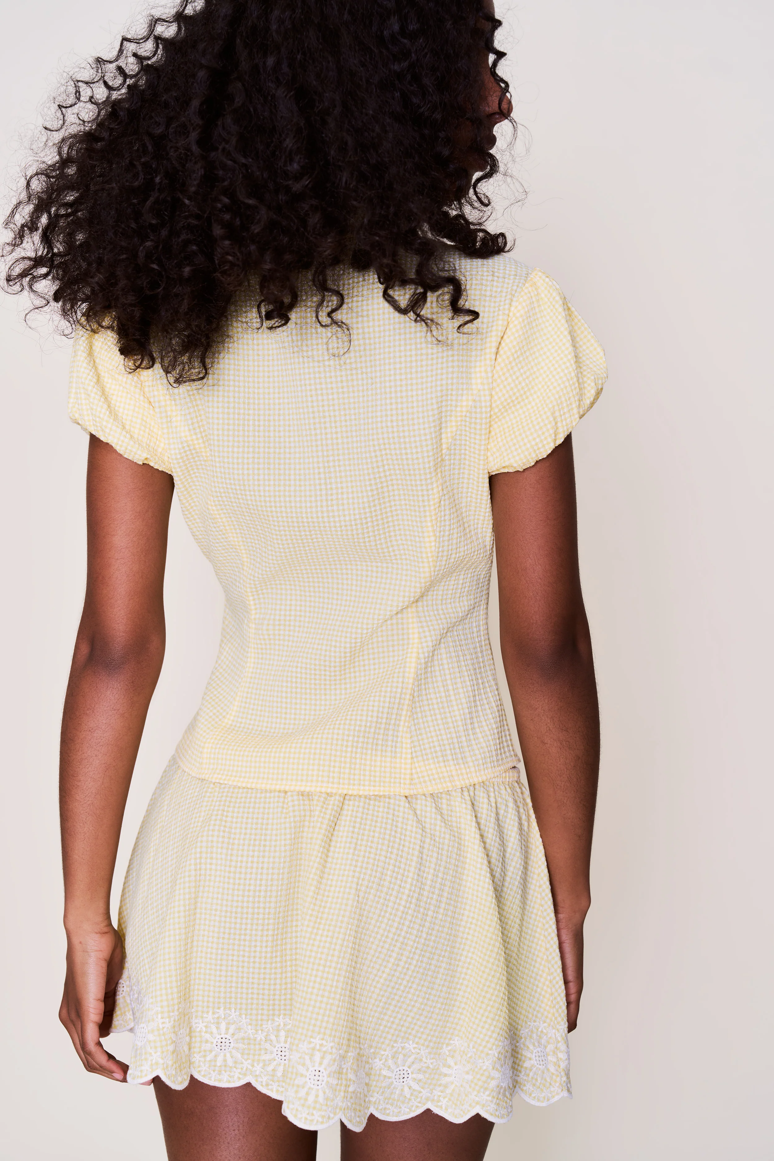 Liana Gingham Top - Image 6