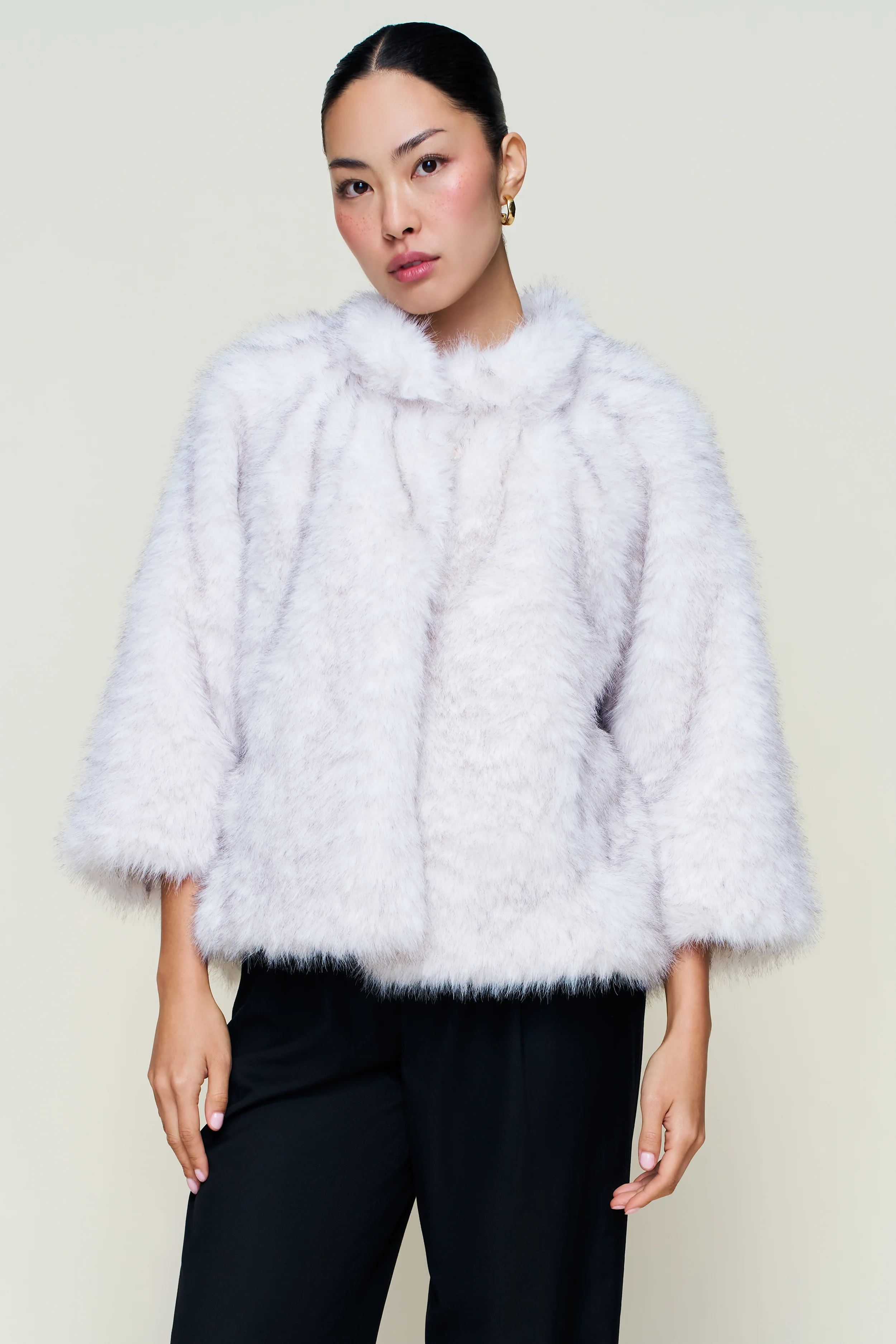 Lucienne Faux Fur Topper