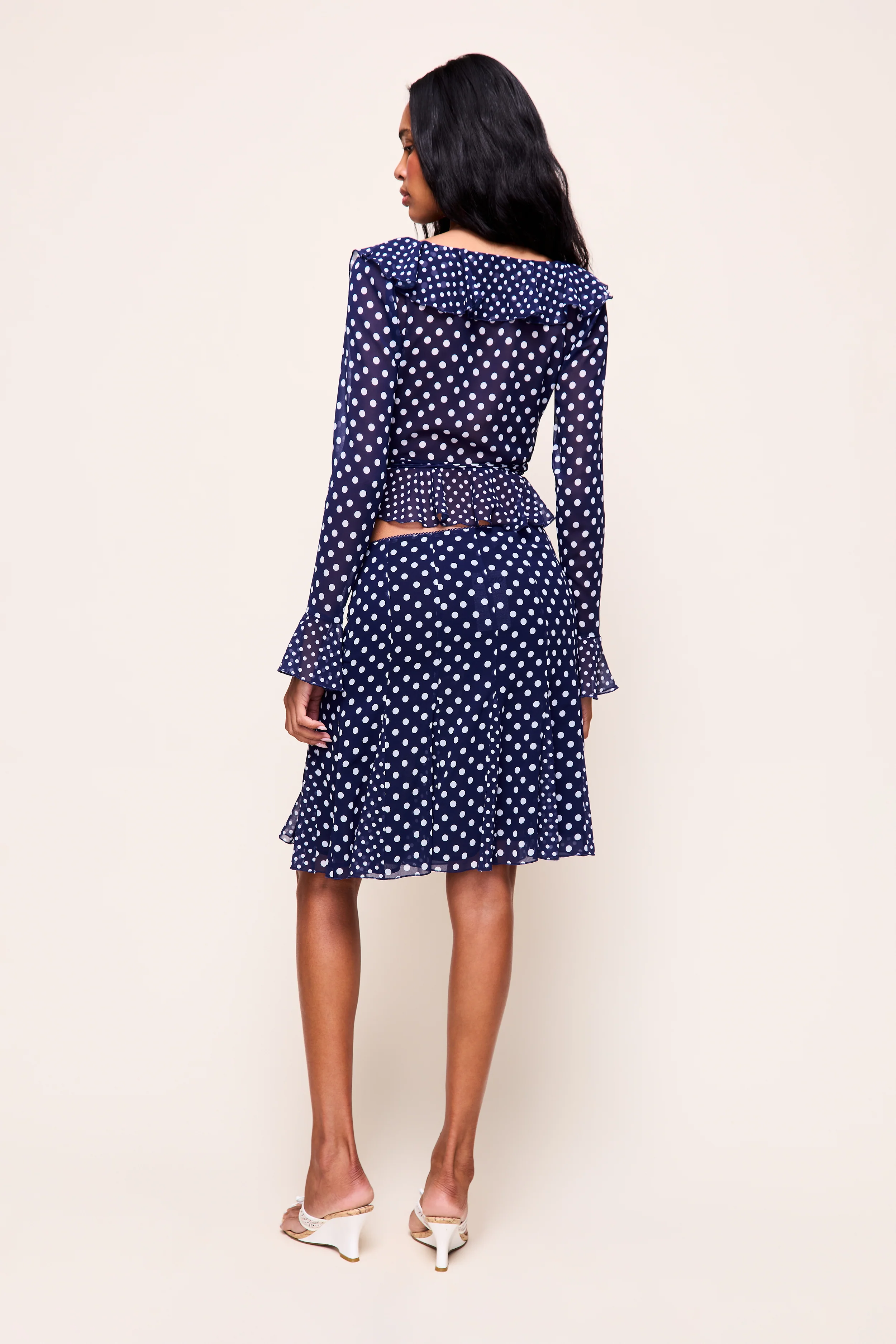 Mallorca Ruffle Wrap Top - Image 6