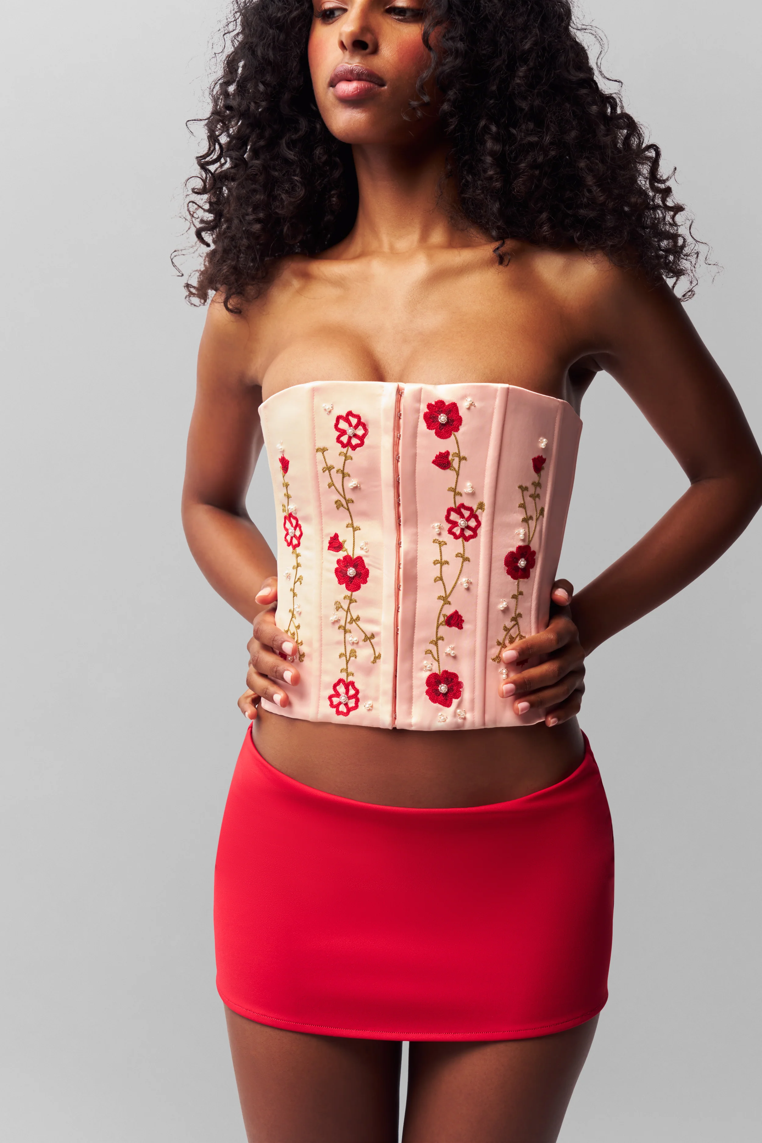 Meadows Satin Corset - Image 3