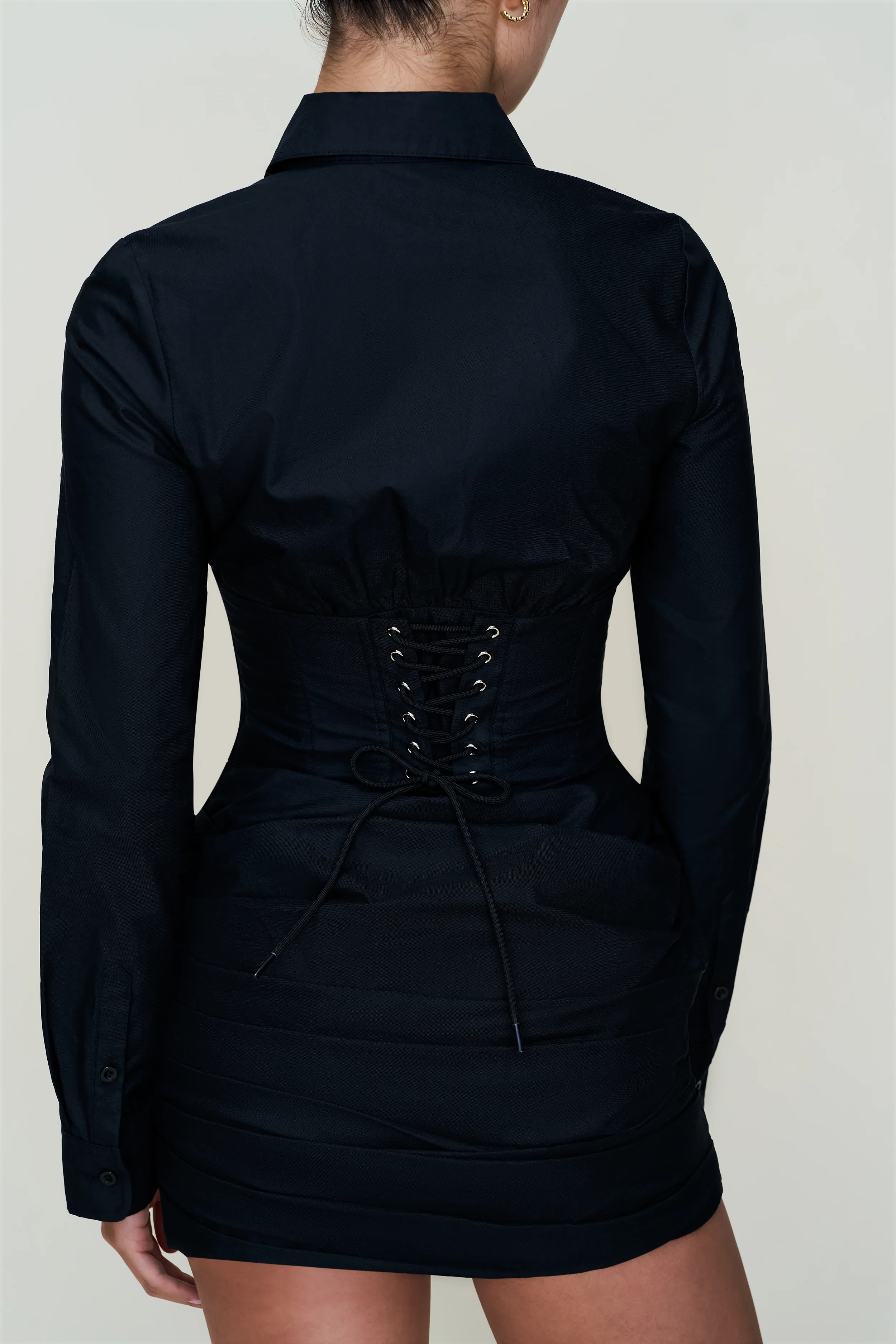 Mynette Corset Shirt Dress - Image 6
