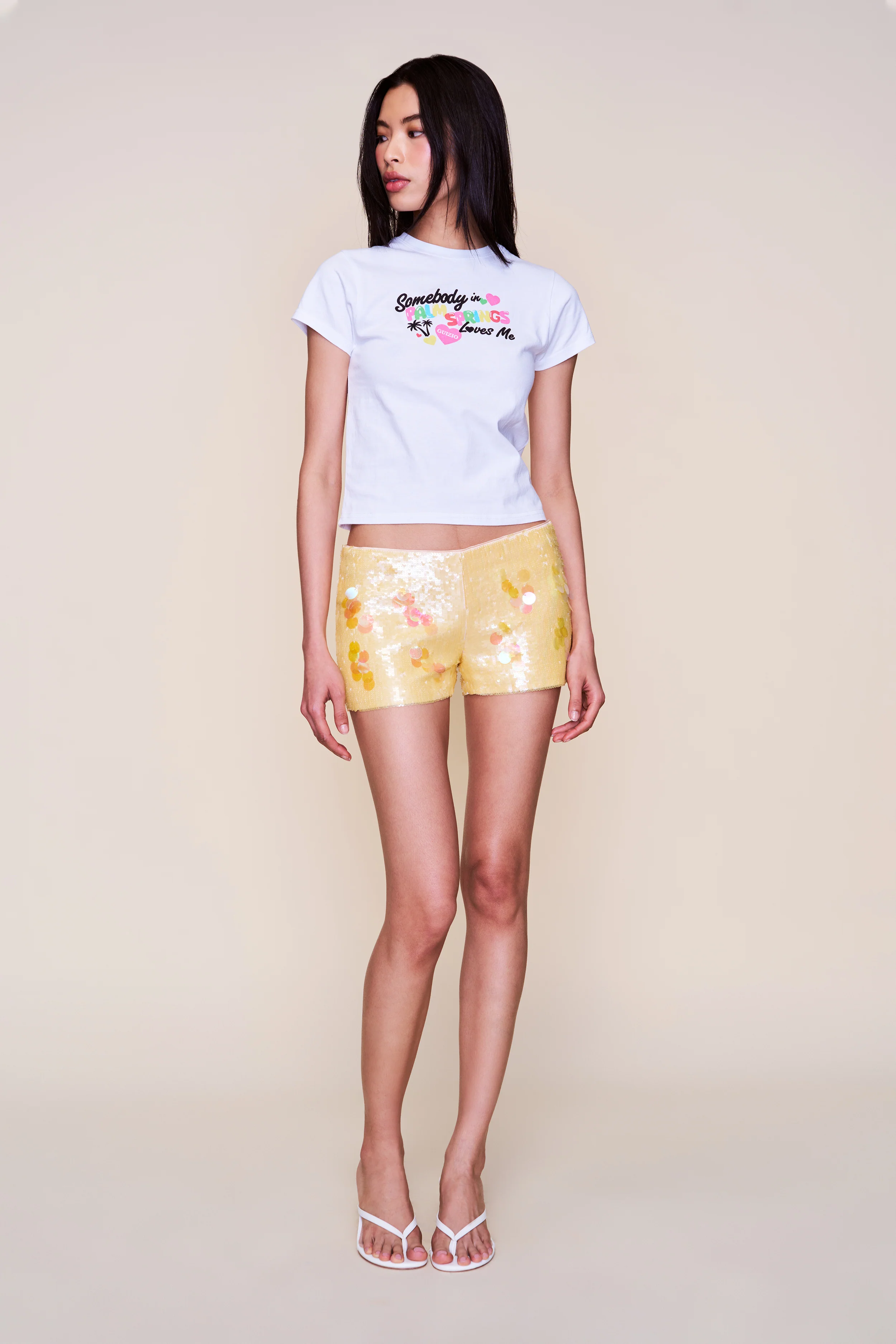 Paillette Short