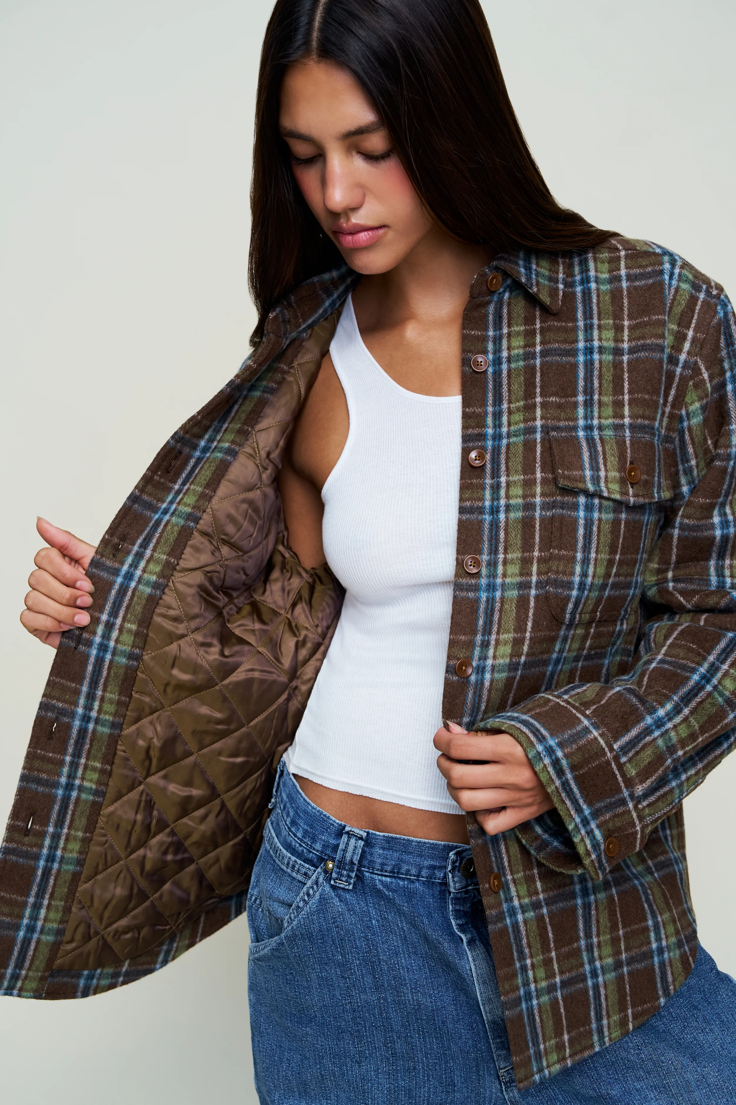 Parker Quilted Lined Shacket - Image 6