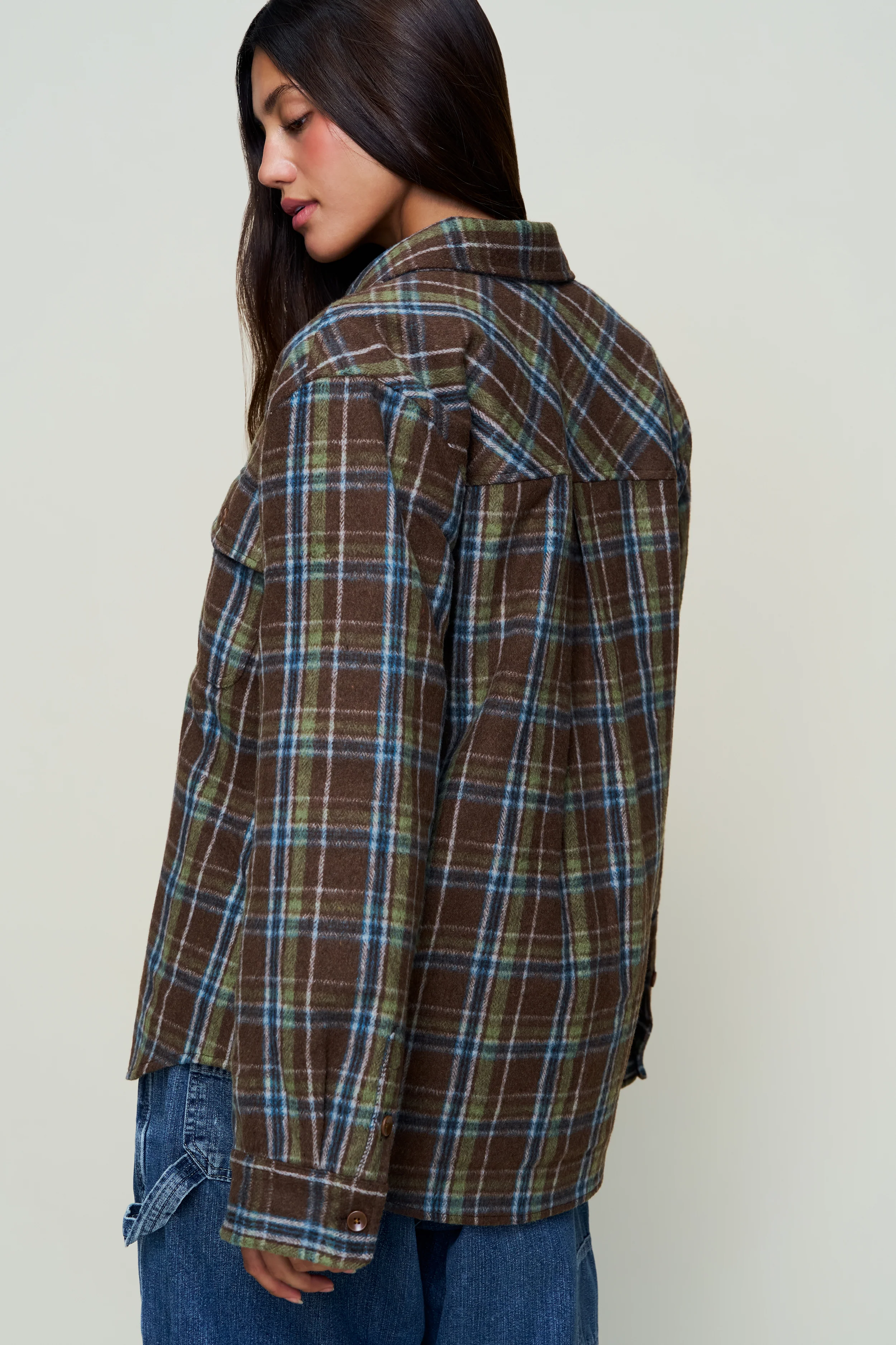 Parker Quilted Lined Shacket - Image 7