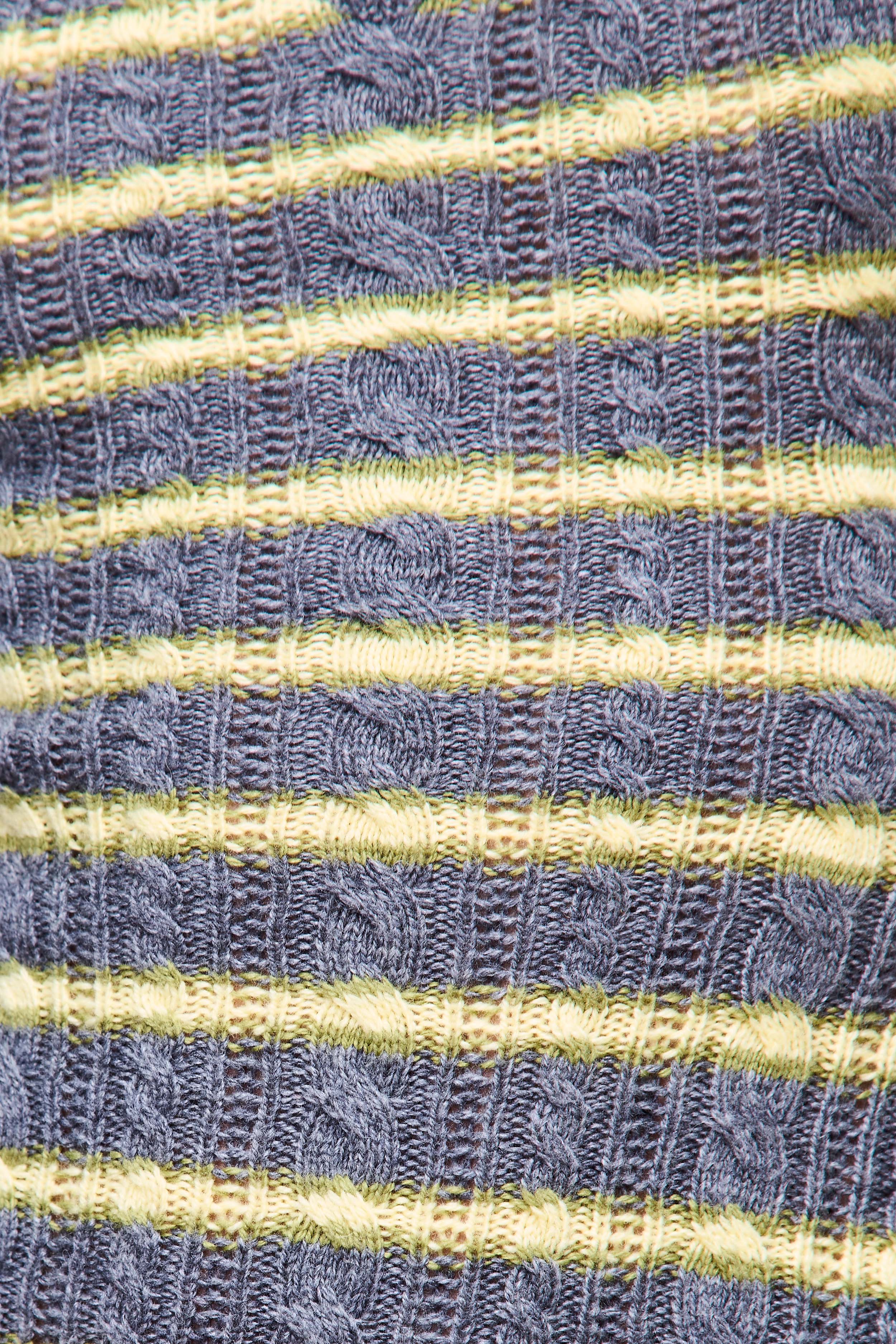 Poet Cable Knit Mini Dress - Image 6