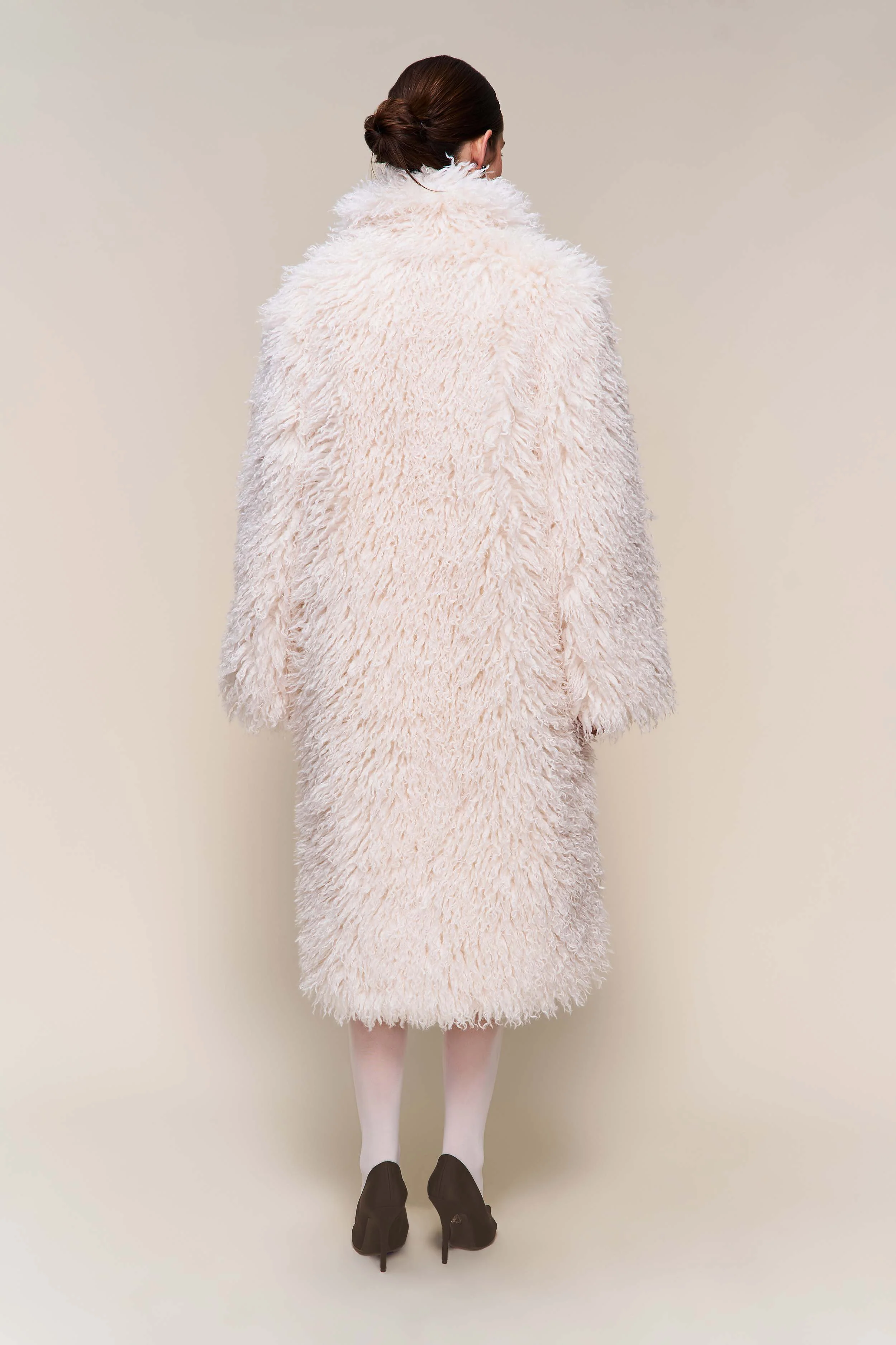 Puglia Maxi Faux Fur Coat - Image 6
