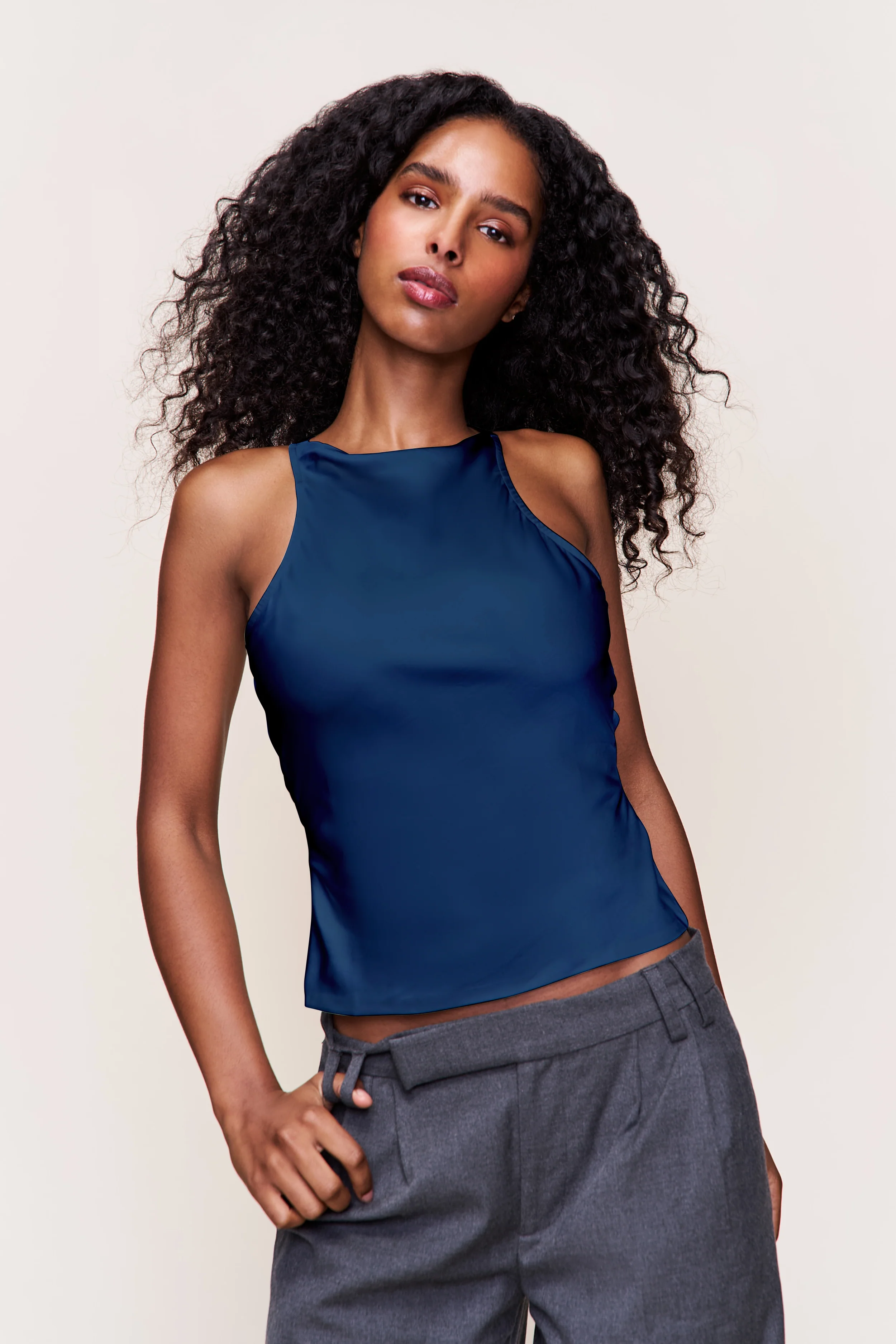 Regine Cowl Neck Top - Image 3