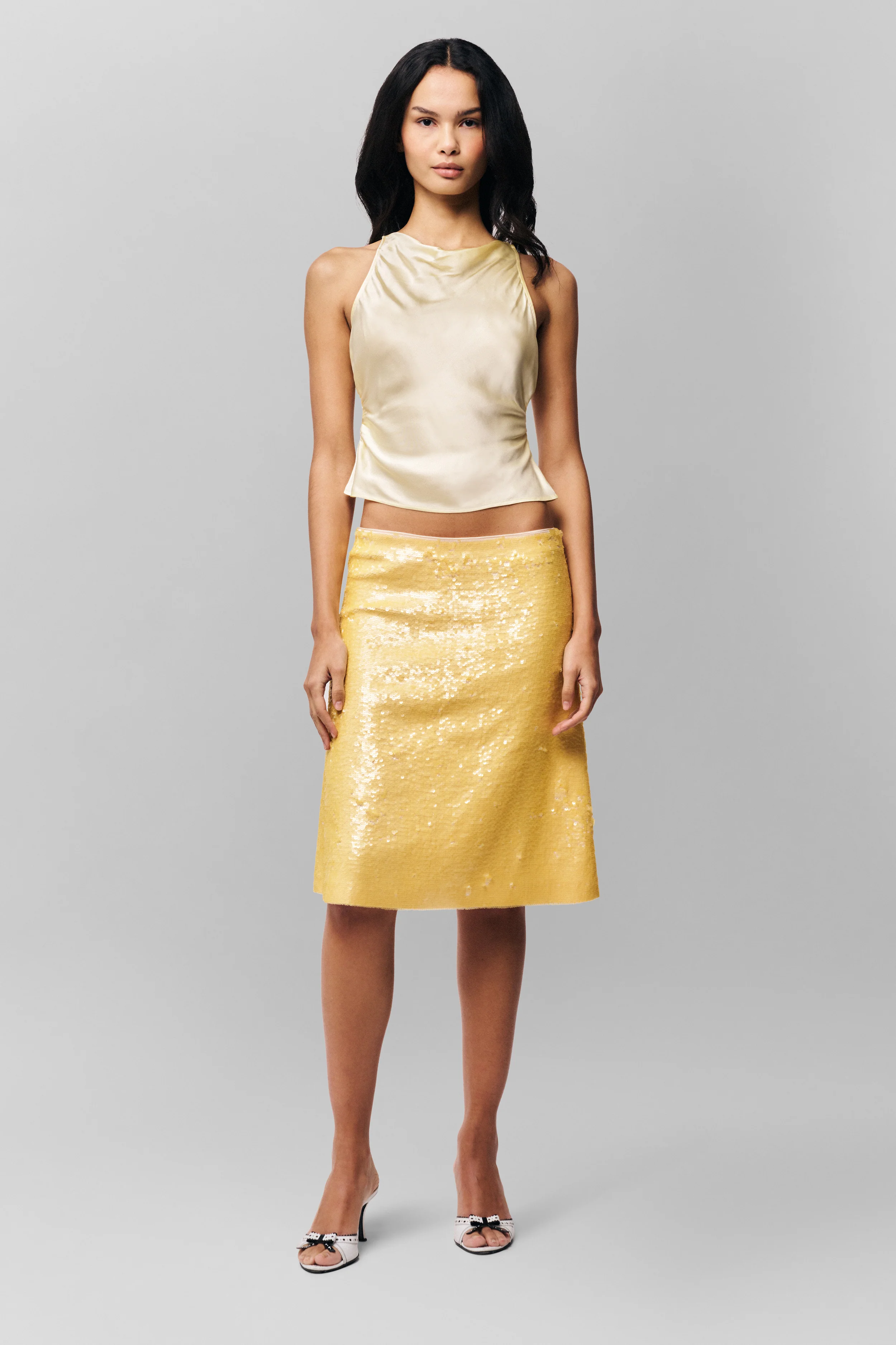 Regine Cowl Neck Top - Image 4