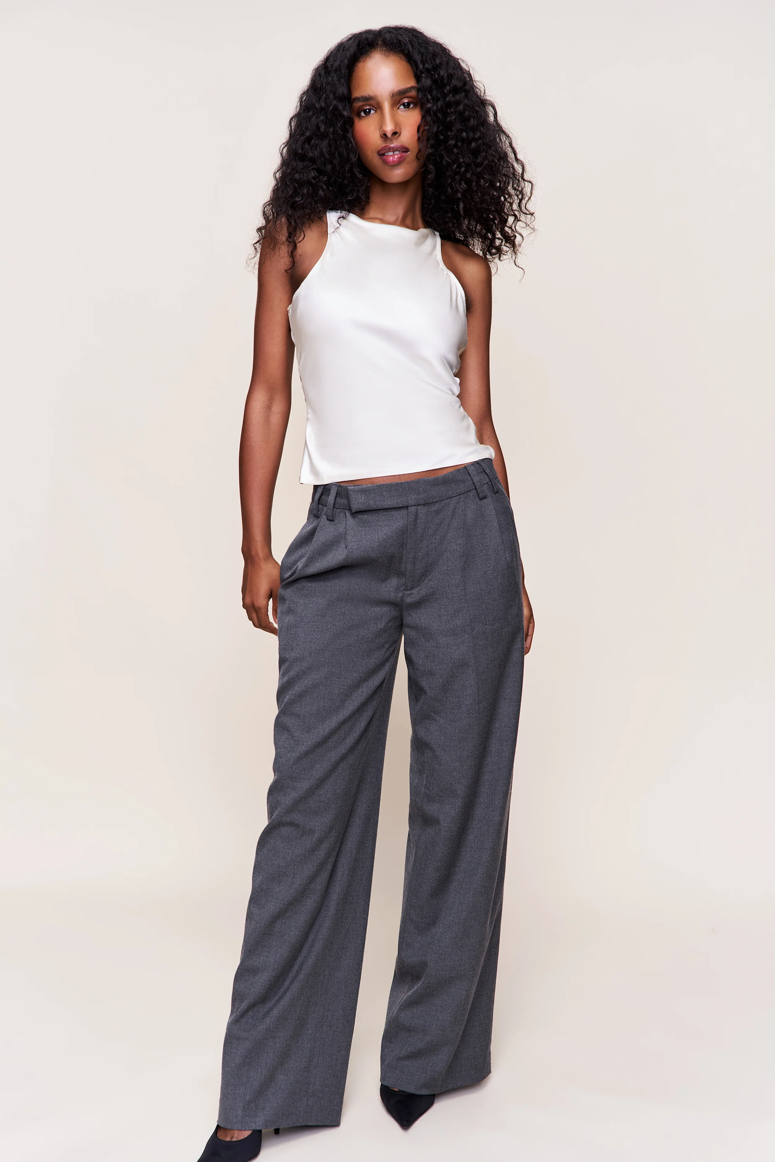 Regine Cowl Neck Top - Image 3