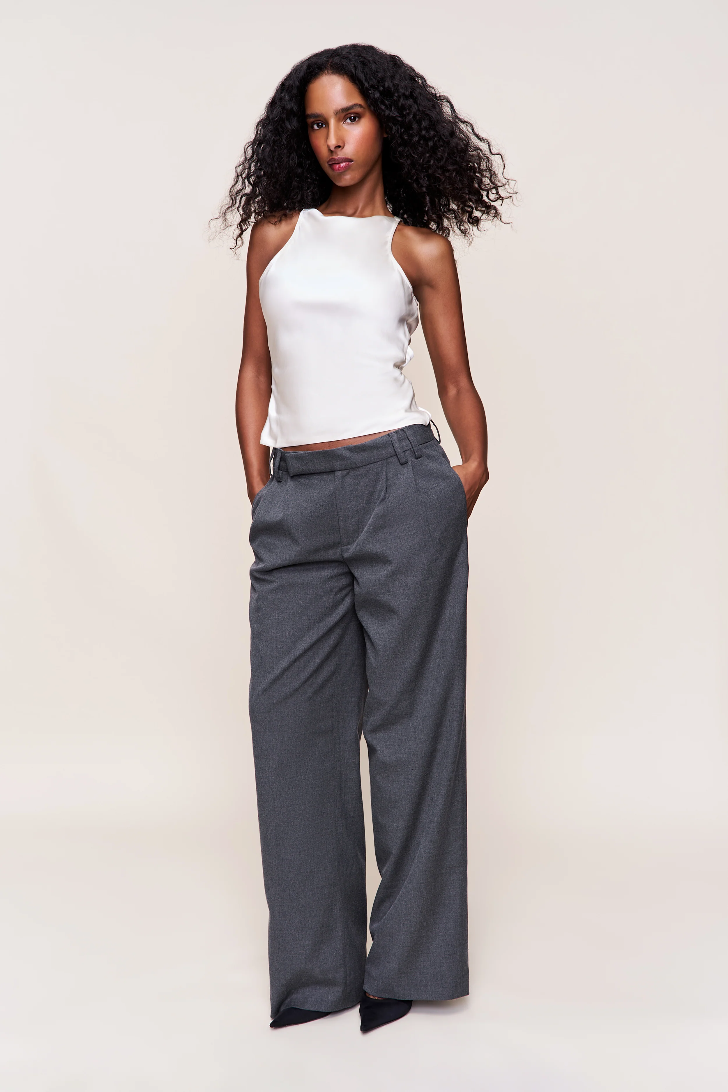 Regine Cowl Neck Top - Image 4